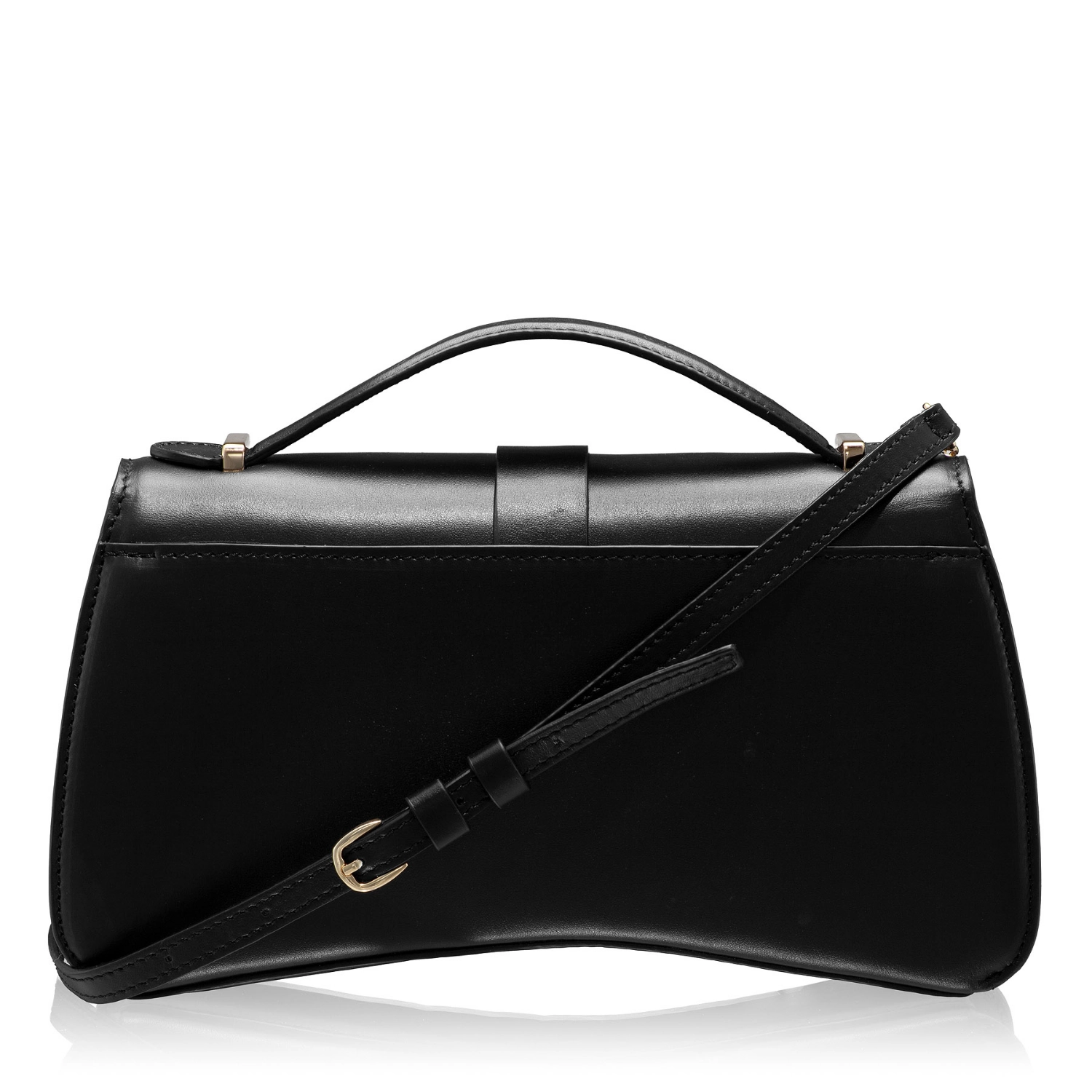 Imagine Geanta dama de umar ANERA 03 VITELLO NEGRU