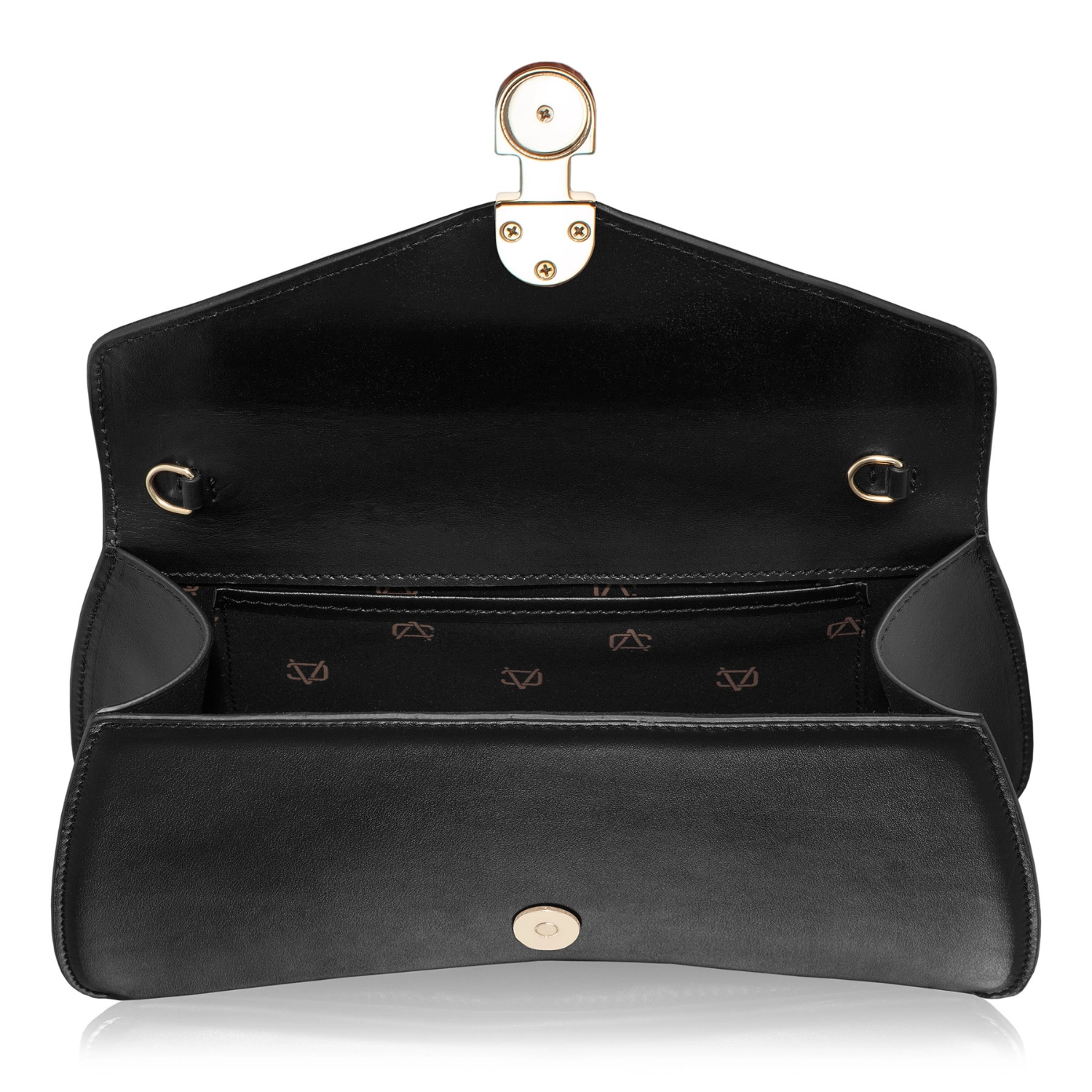 Imagine Geanta dama de umar ANERA 03 VITELLO NEGRU