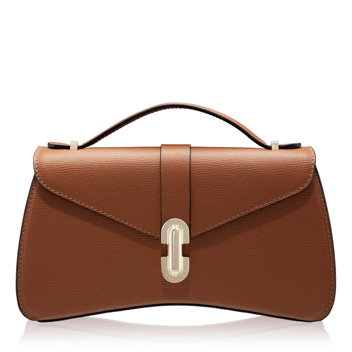 Imagine Geanta dama de umar ANERA 03 VIT STAMP CUOIO