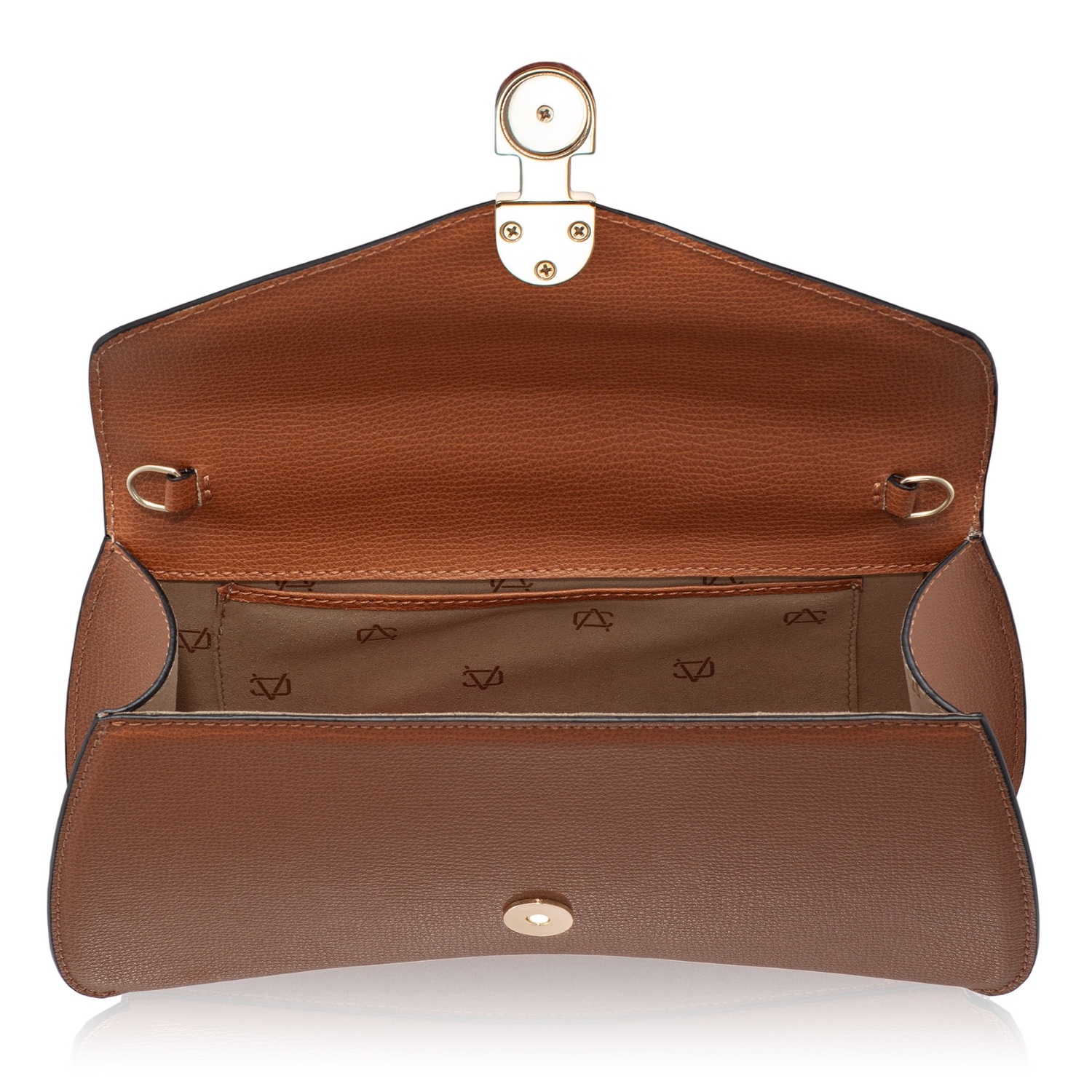 Imagine Geanta dama de umar ANERA 03 VIT STAMP CUOIO