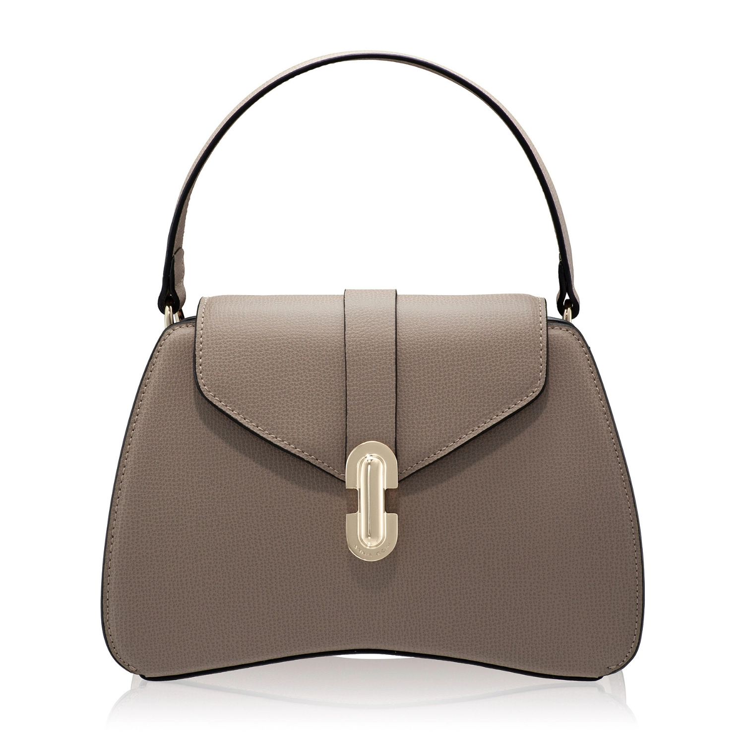 Picture of Women Leather Handbag ANERA 02 VIT STAMP TAUPE