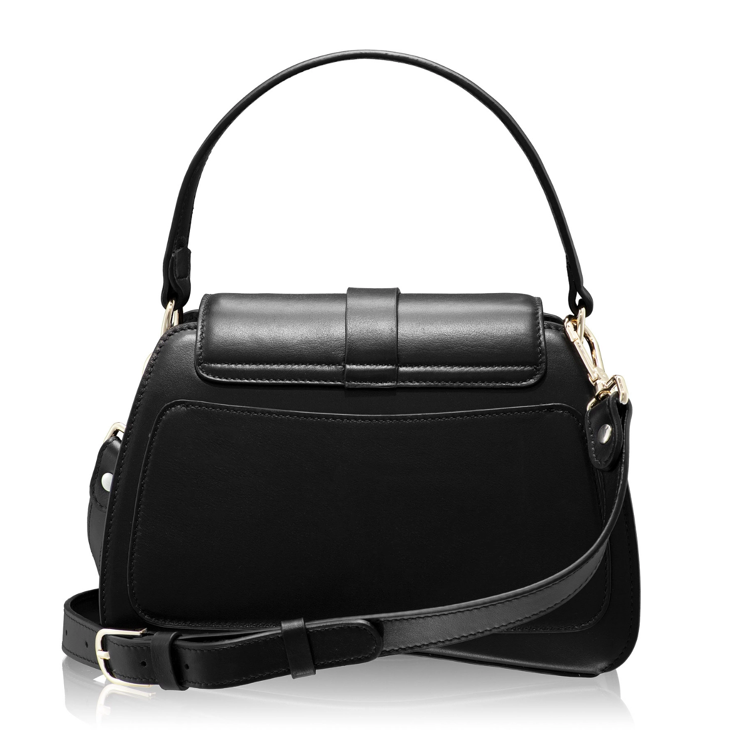 Imagine Geanta dama de Mana ANERA 02 VITELLO NEGRU