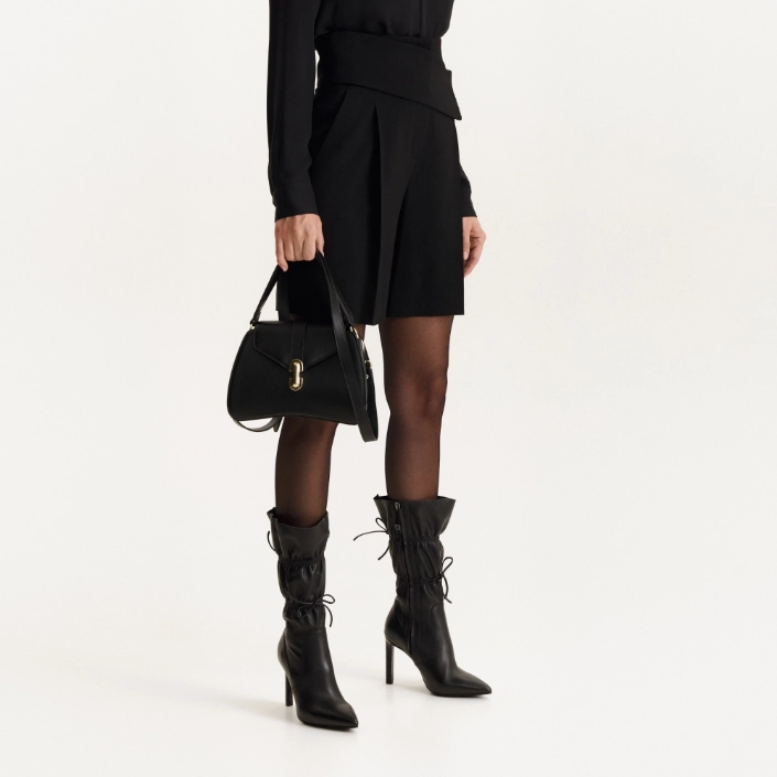 Cizme Dama 8245 Vitello Negru