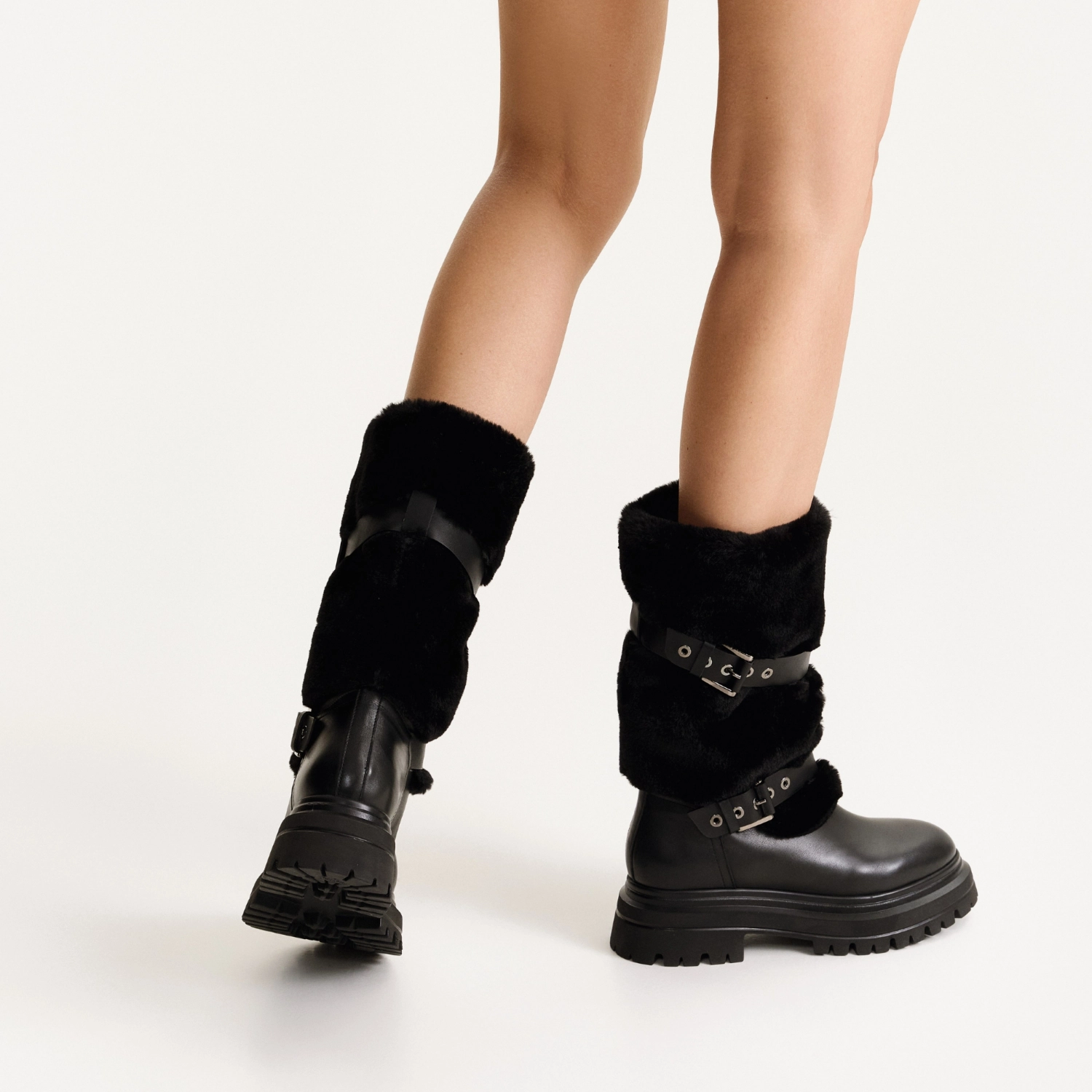 Imagine Ghete Dama 8212 Vitello Negru