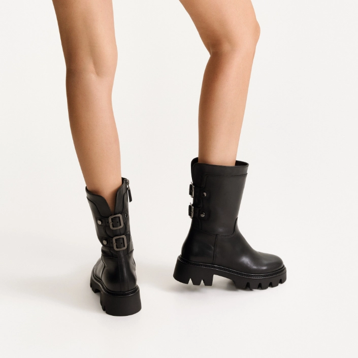 Ghete Dama 8157 Vitello Negru