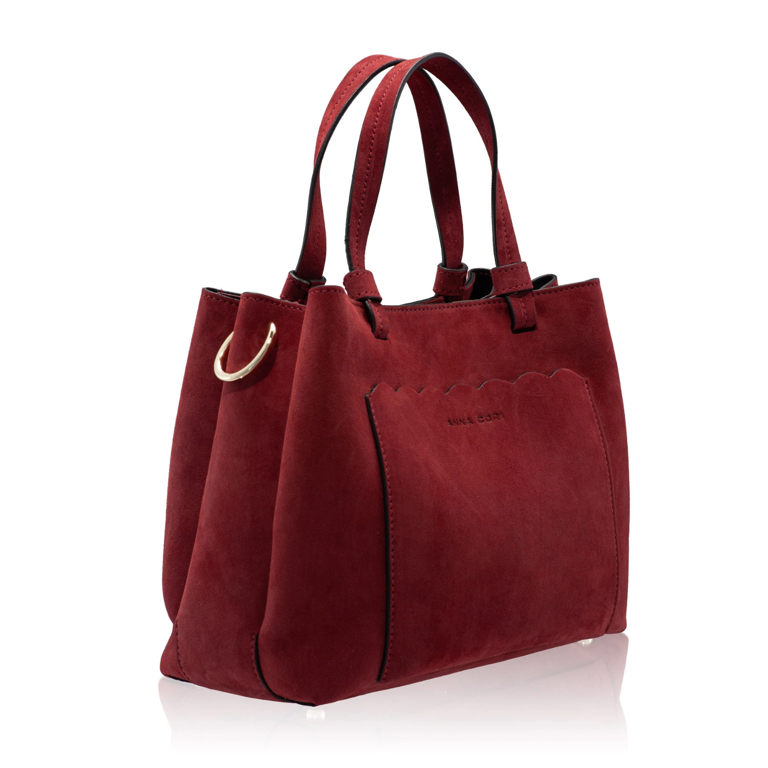 Imagine Geanta dama de mana CAYA 02 CAMOSCIO BORDO