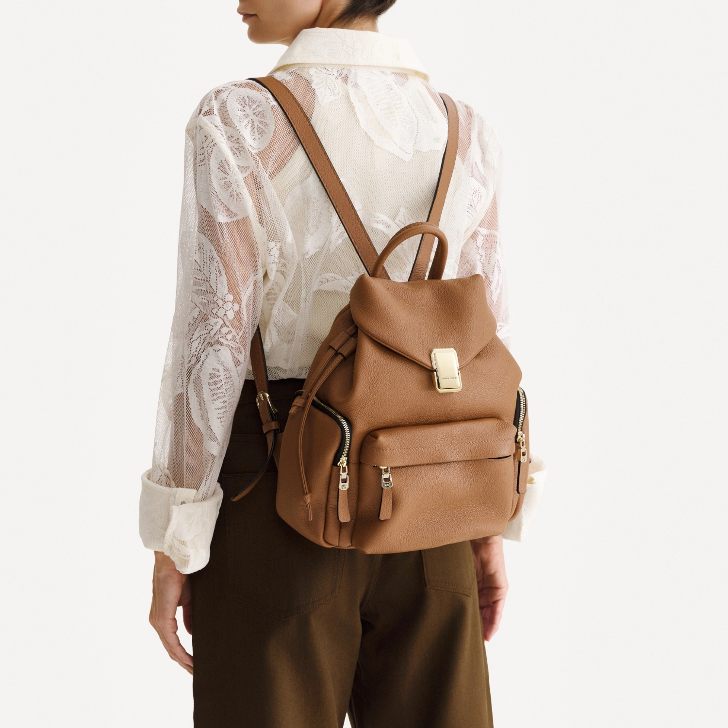 Imagine Rucsac dama JUDY 01 BOTTALATO CUOIO