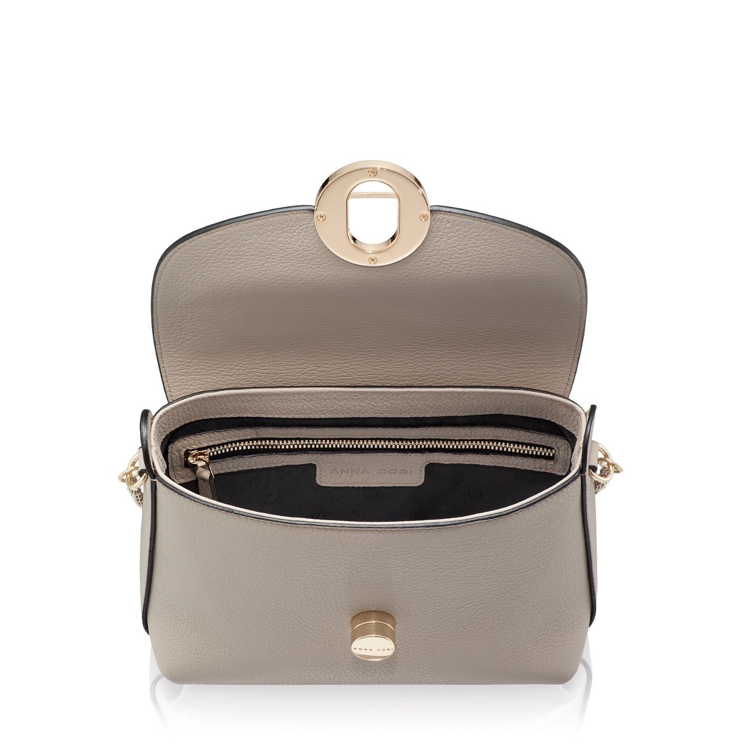 Imagine Geanta dama de umar KARMA BOTTALATO TAUPE