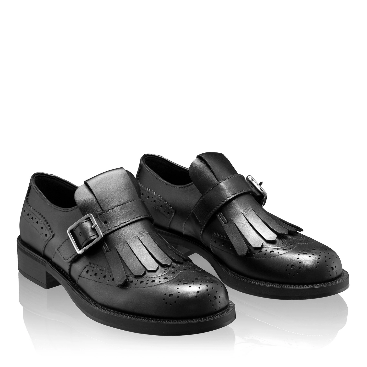 Imagine Pantofi Casual Dama 8249 Vitello Negru