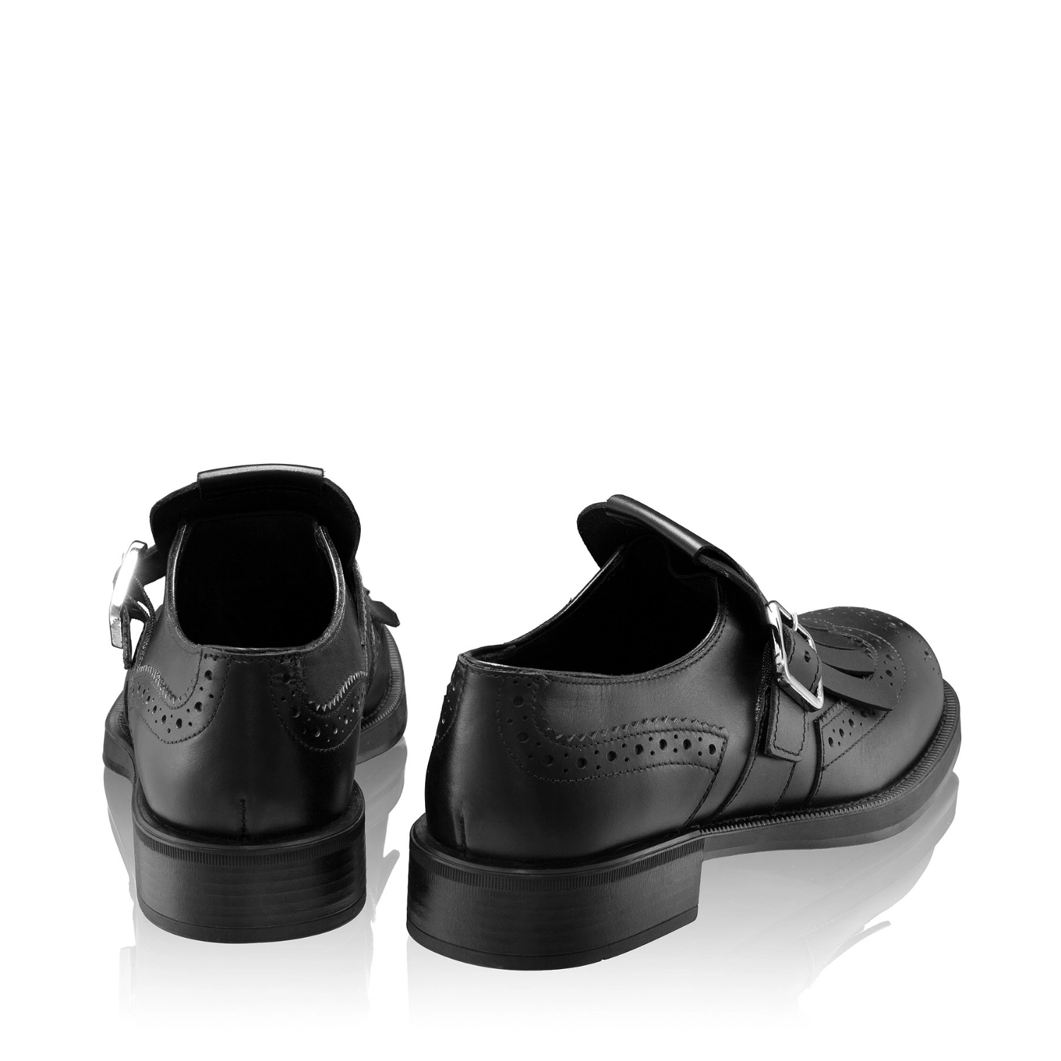 Imagine Pantofi Casual Dama 8249 Vitello Negru