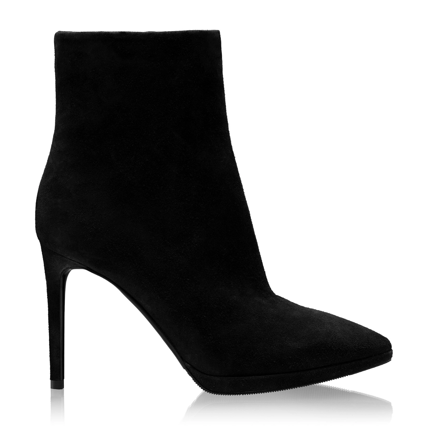 Imagine Botine Dama 4330 Camoscio Negru