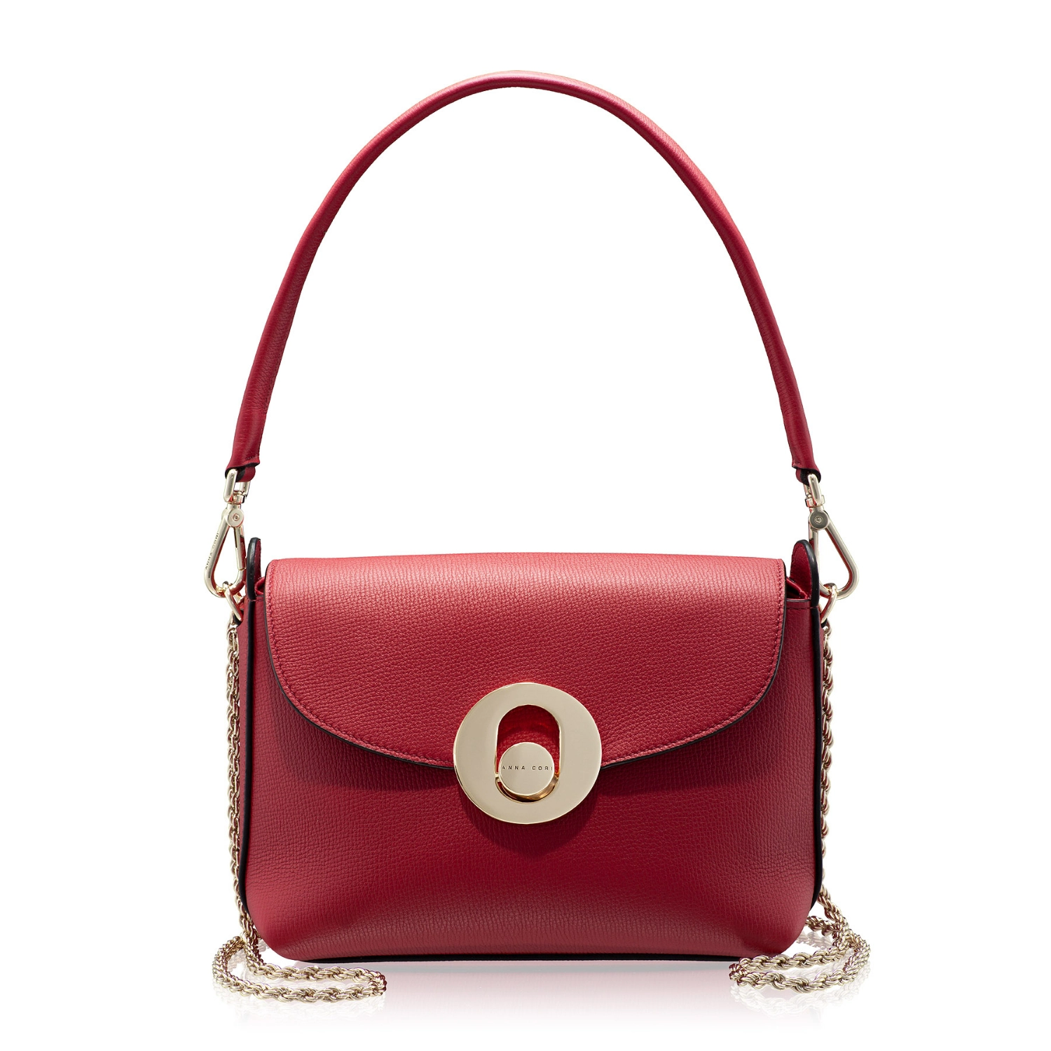 Picture of Women Shoulder Bag KARMA VIT STAMP RED