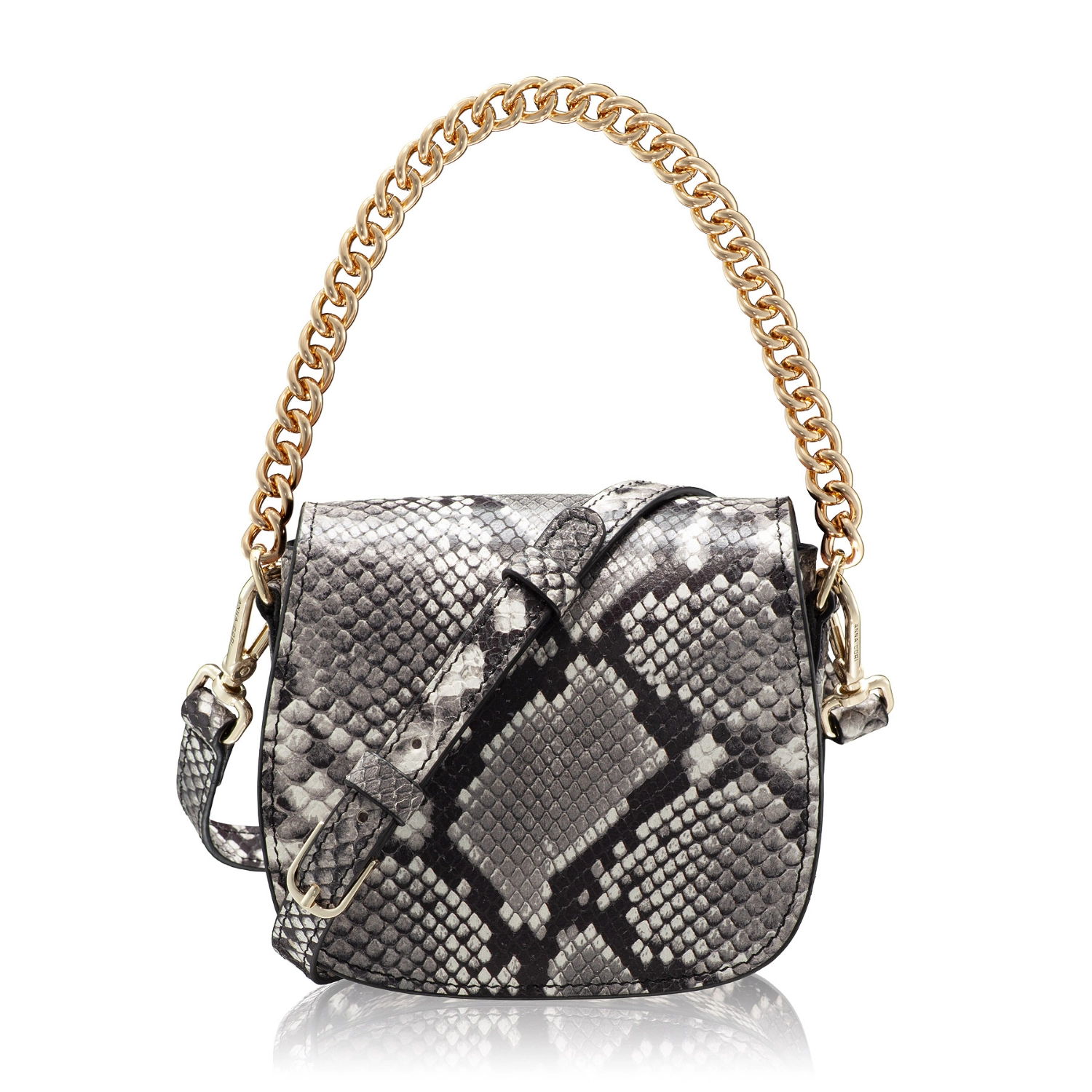 Imagine Geanta dama de umar NEVADA PITONE ROCCIA