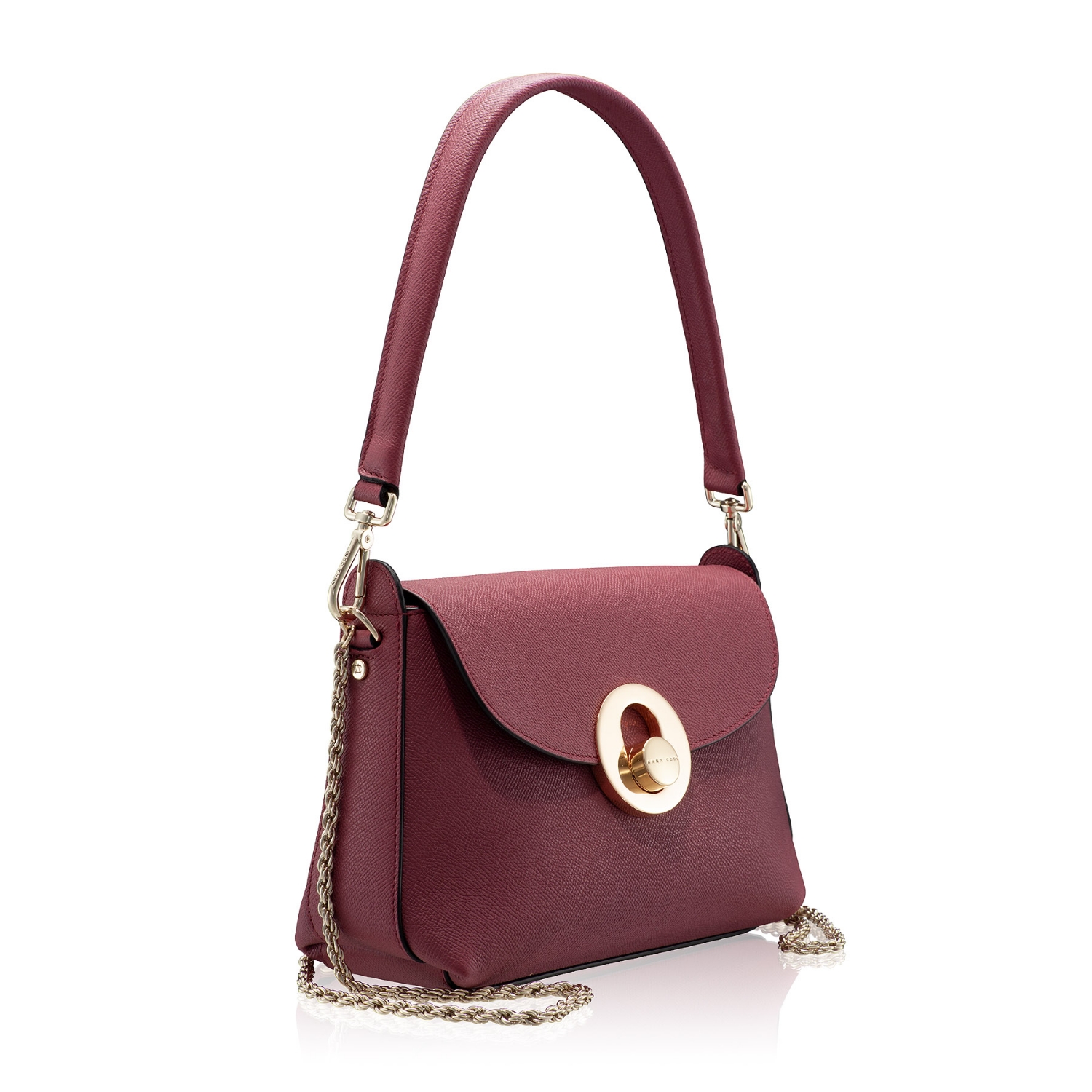 Picture of Women Shoulder Bag KARMA VIT STAMP BORDO