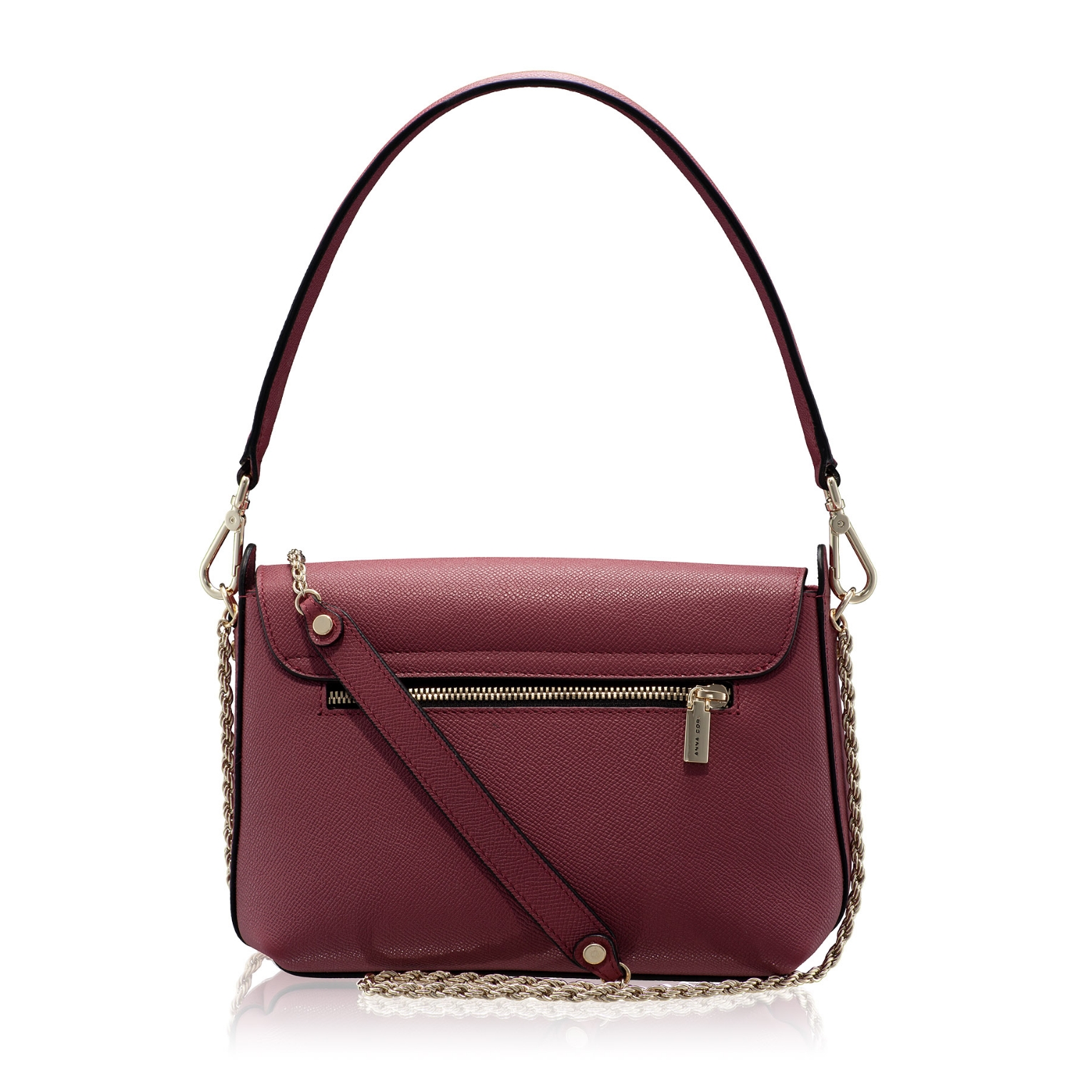 Picture of Women Shoulder Bag KARMA VIT STAMP BORDO