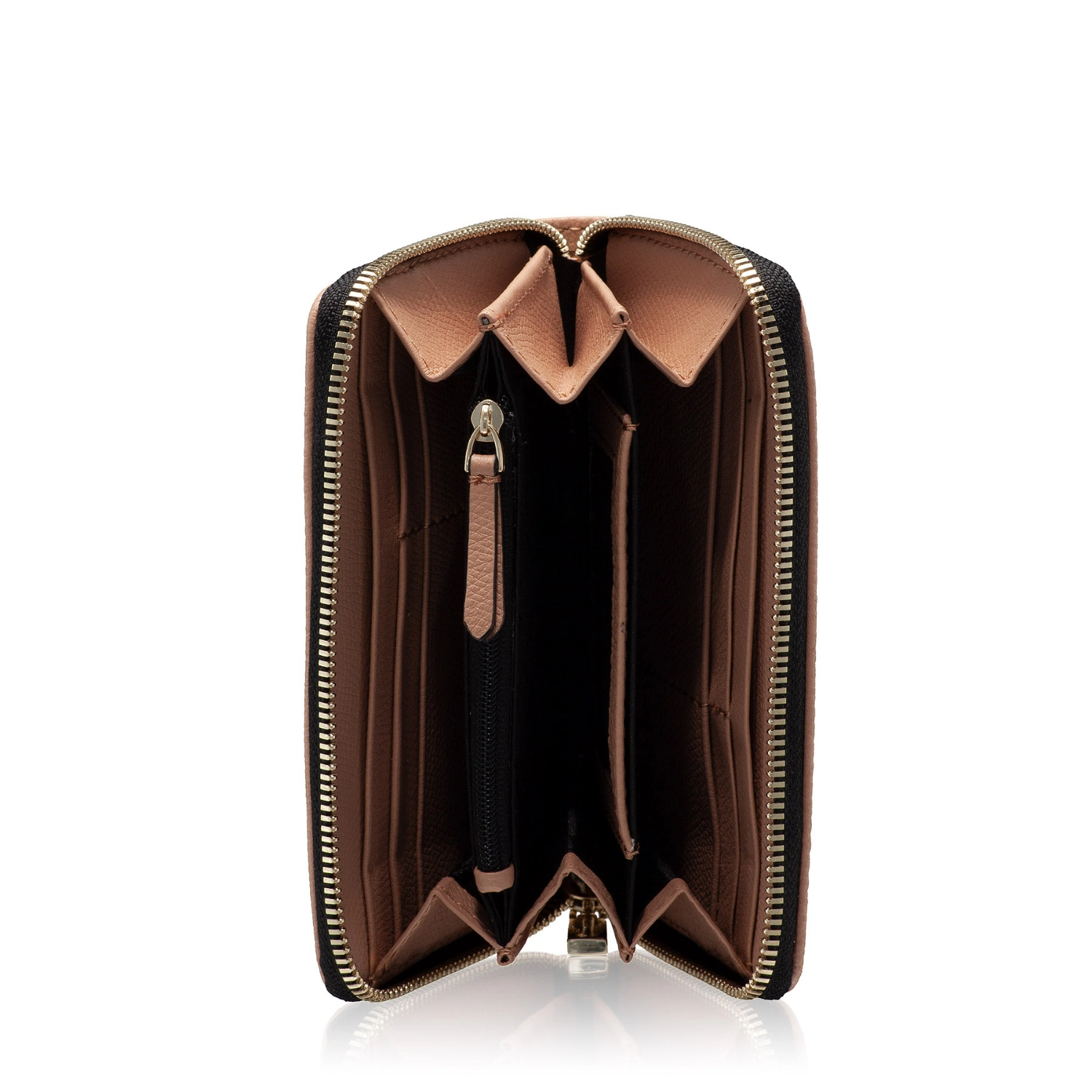 Imagine Portofel dama ARIS VITELLO STAMP POUDRE