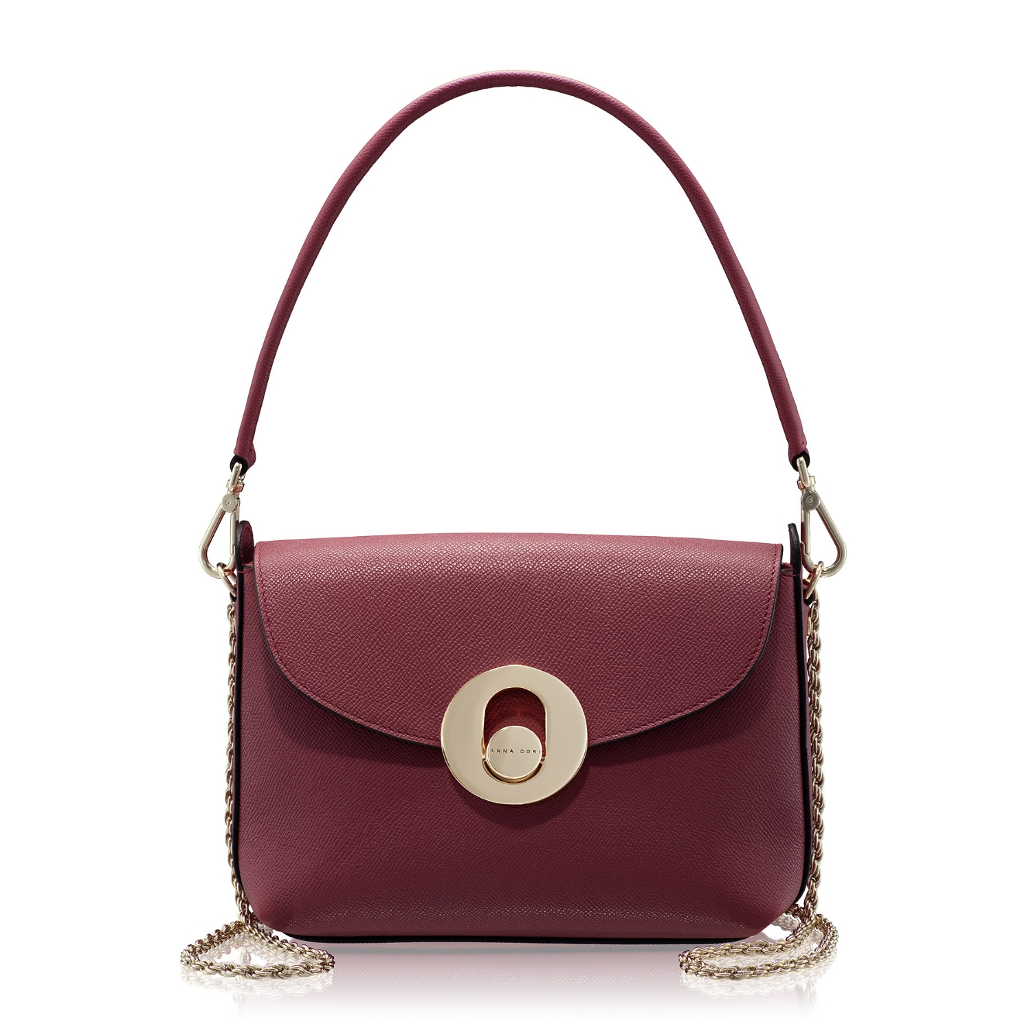 Picture of Women Shoulder Bag KARMA VIT STAMP BORDO