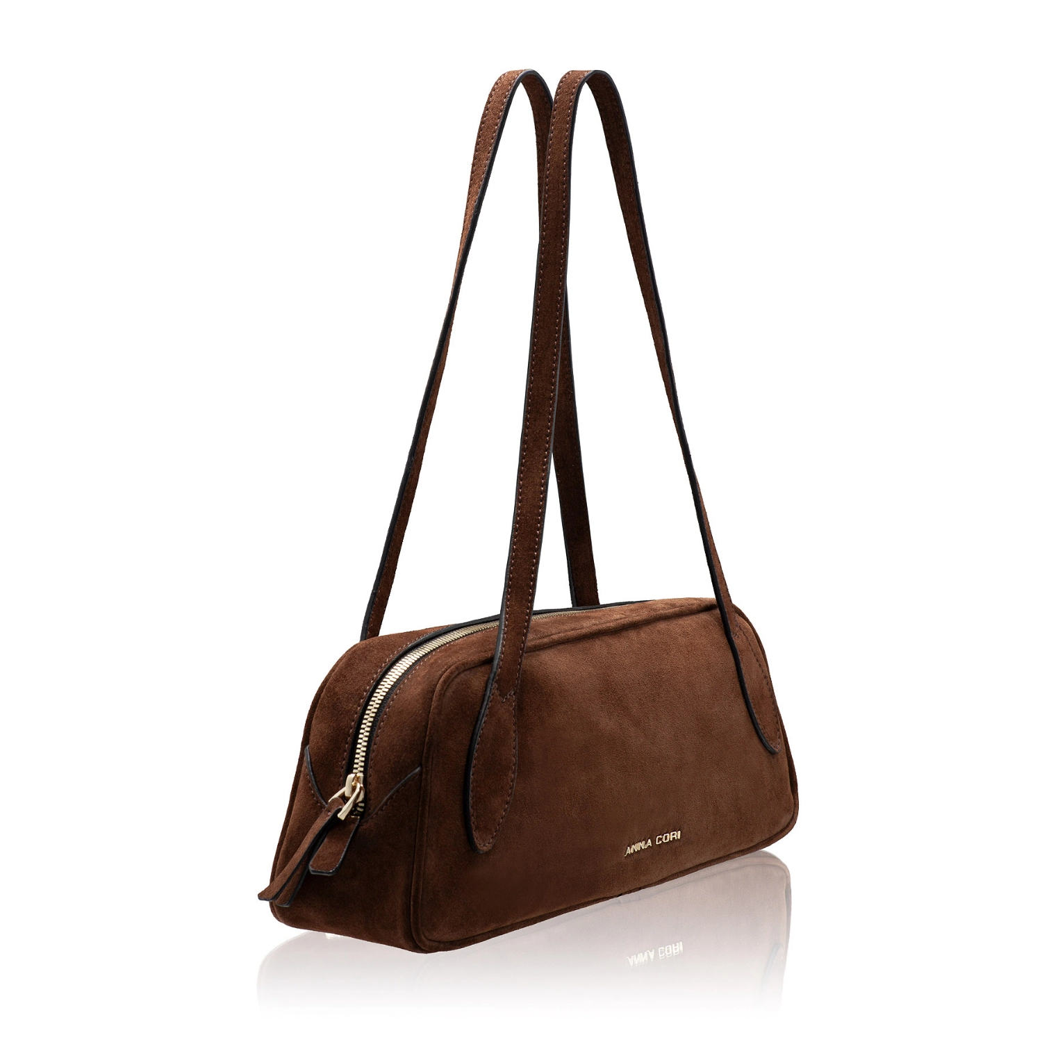 Picture of Women Leather Hand Bag MUNA 02 CROSTA BROWN