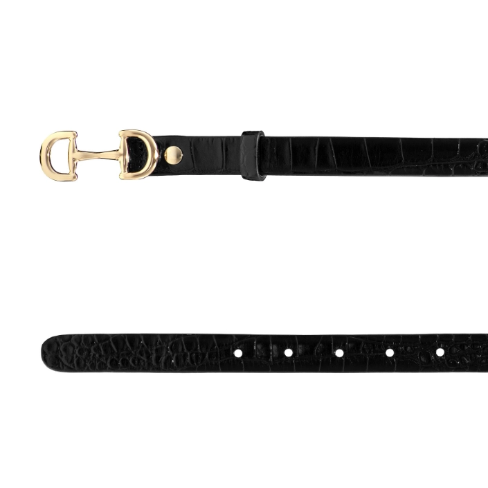 Дамски колан 63 CROCO BLACK Дамски колан 63 CROCO BLACK