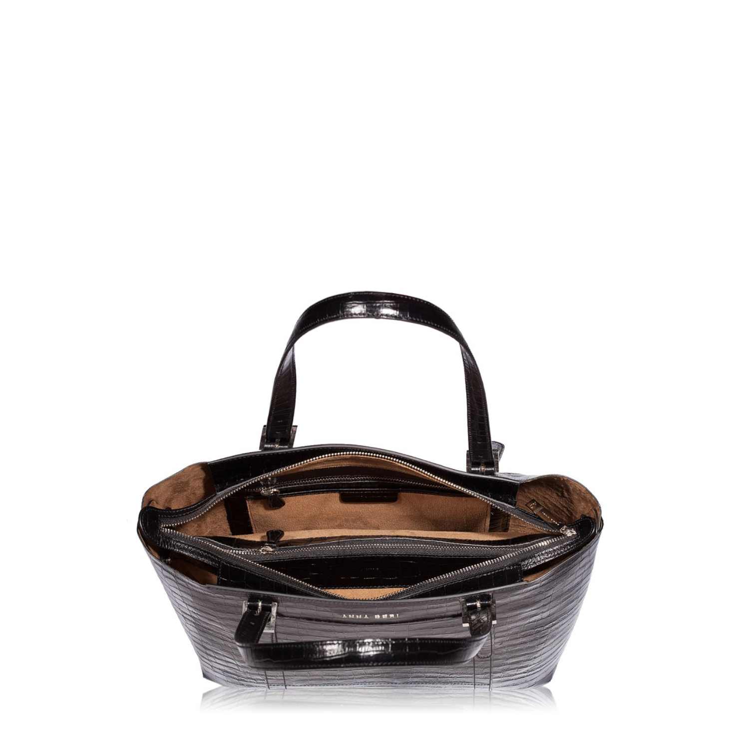 Imagine Geanta Dama de Umar ANEMONA CROCO NEGRU