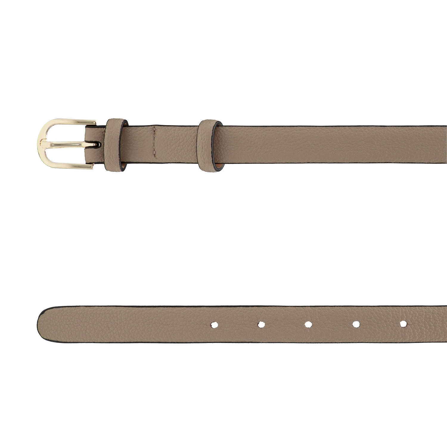Picture of Women Leather Belt 58 BOTTALATO TAUPE
