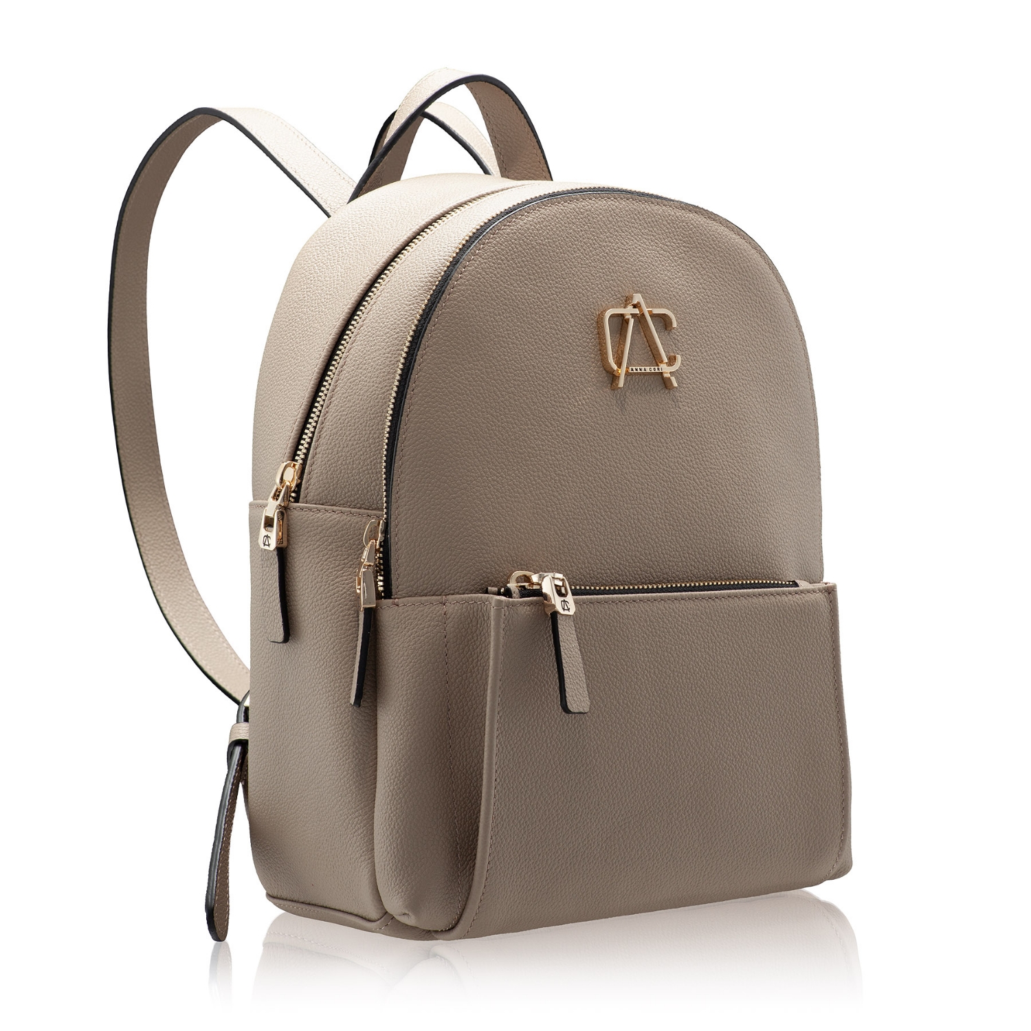 Imagine Rucsac dama ZINA BOTTALATO TAUPE