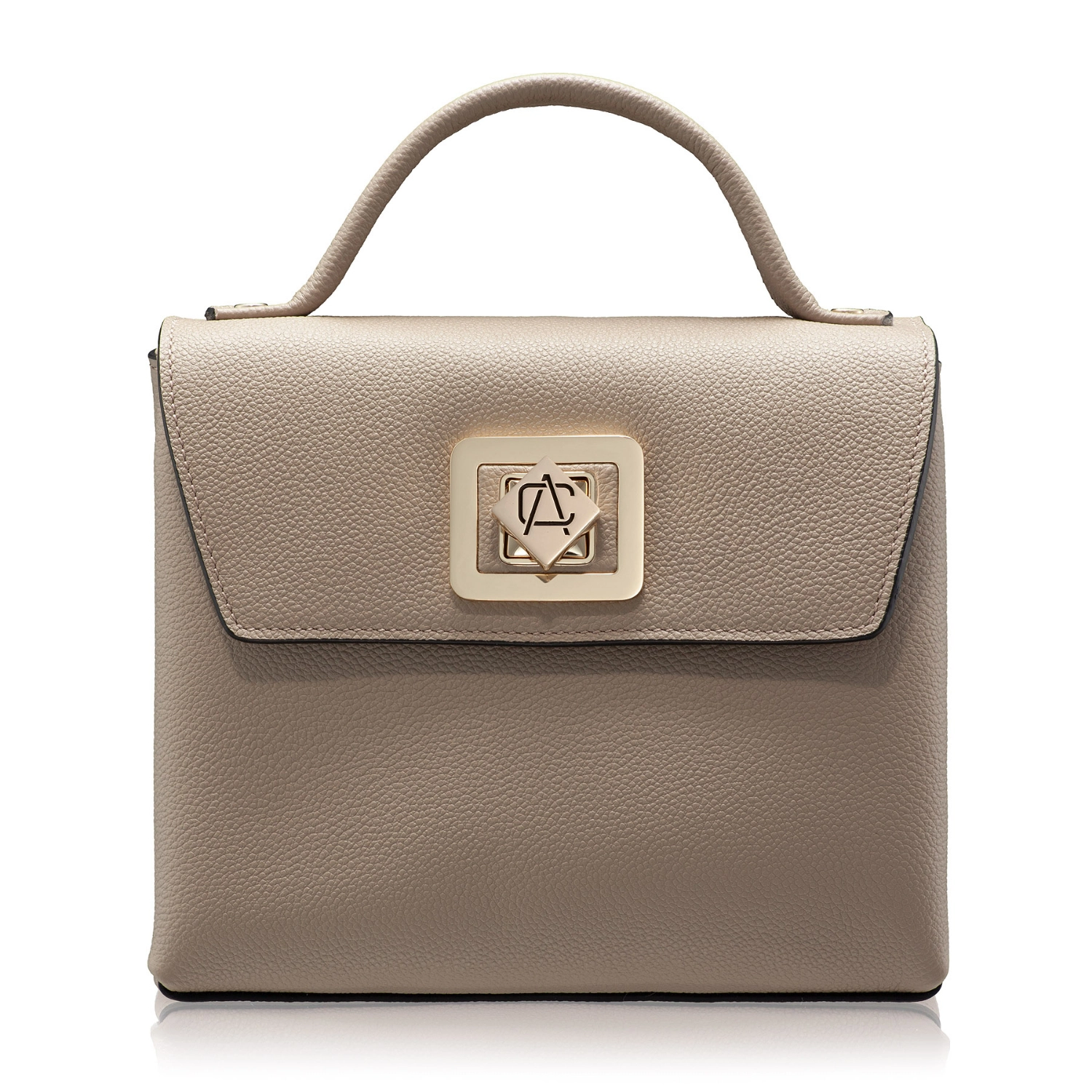 Imagine Geanta dama de mana GENNA 02 BOTTALATO TAUPE