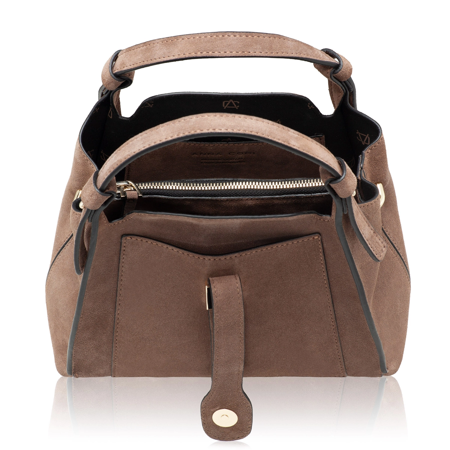 Imagine Geanta dama de Mana BLUMA 01 CROSTA FANGO