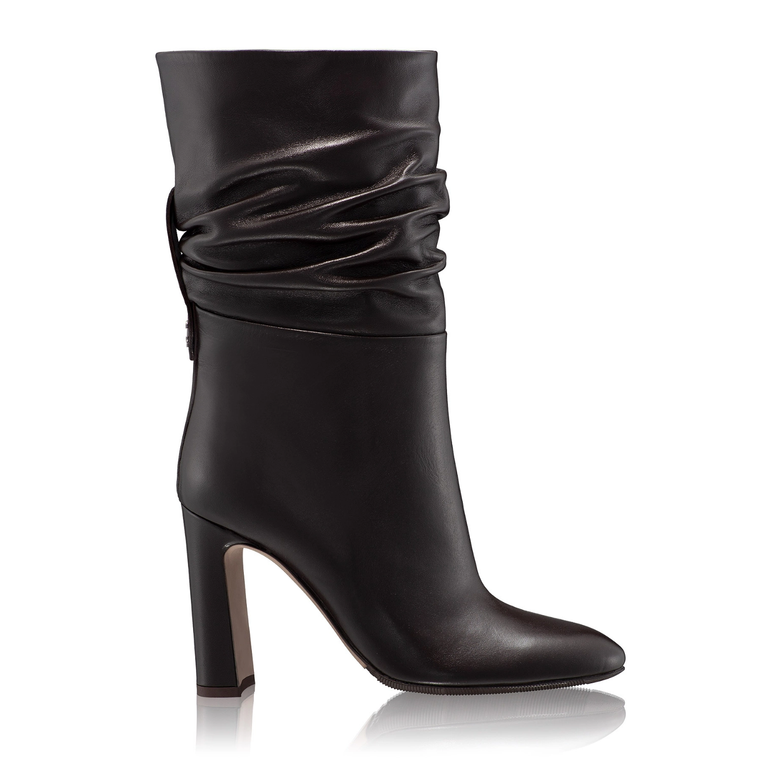 Picture of Women Suede Leather High-heel Boots 6399 Vitello T.Moro