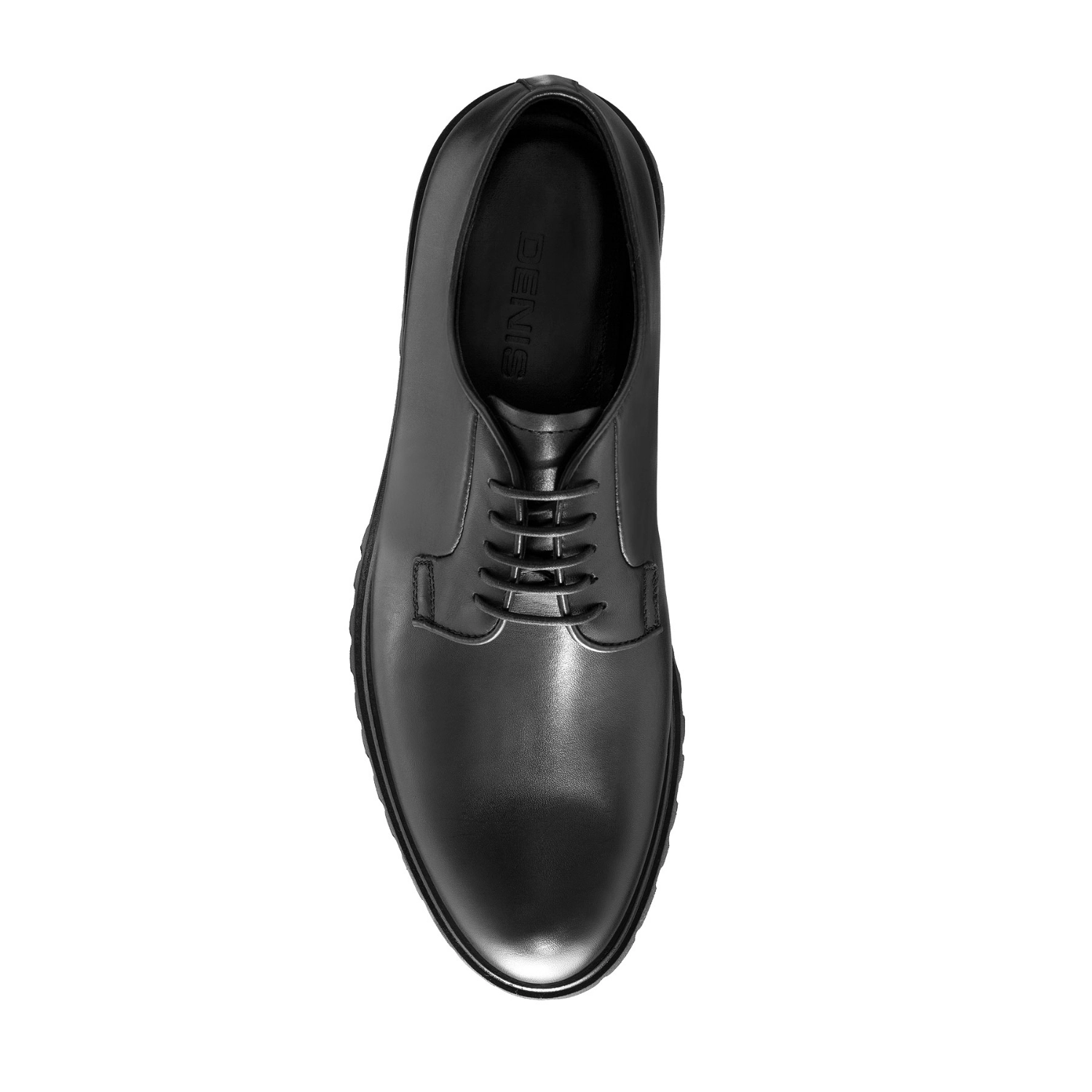 Picture of Casual leather men shoes 7770 Vitello Black