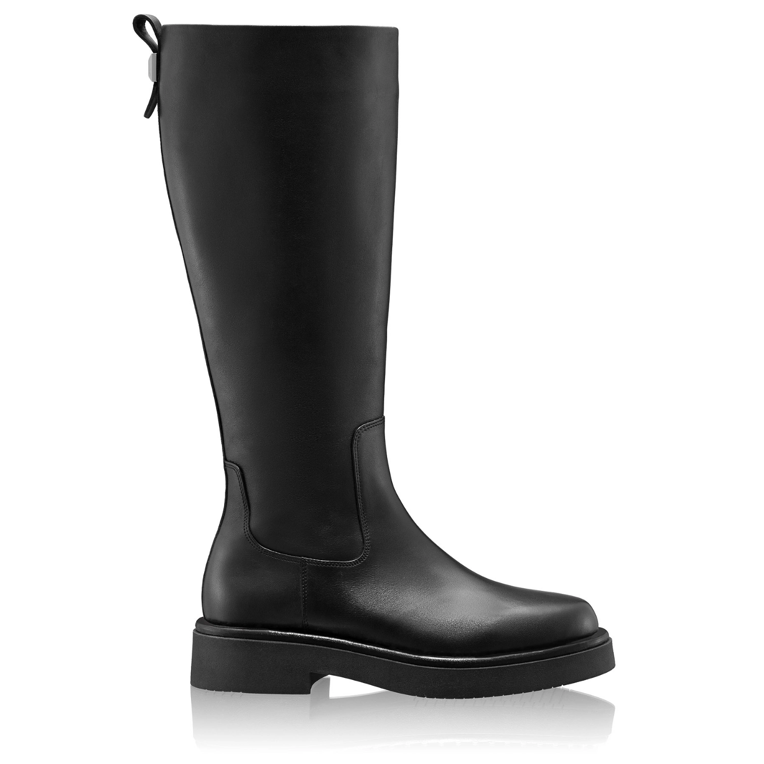 Picture of Women Leather Boots 7944 Vitello Black