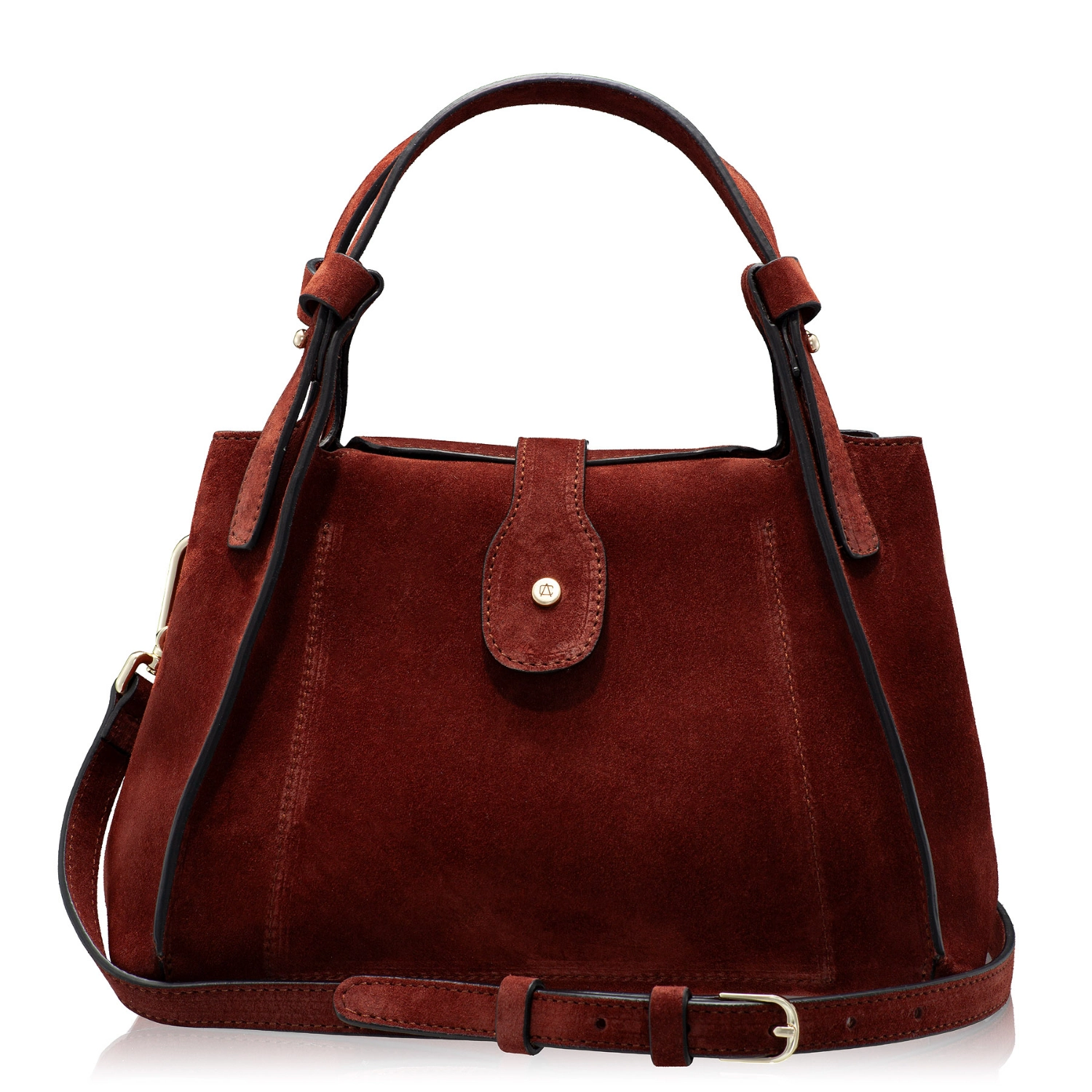 Picture of Women Leather Handbag BLUMA 01 CROSTA BROWN