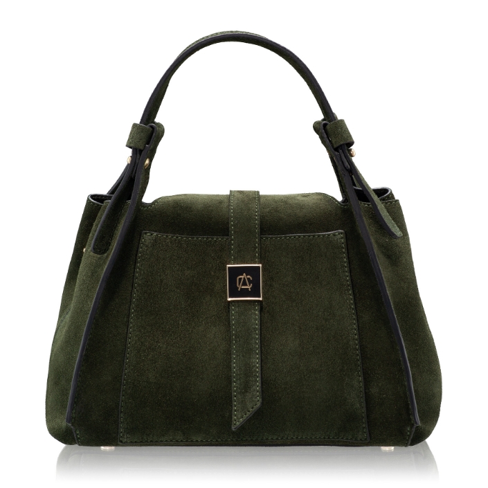 Imagine Geanta dama de Mana BLUMA 01 CROSTA VERDE