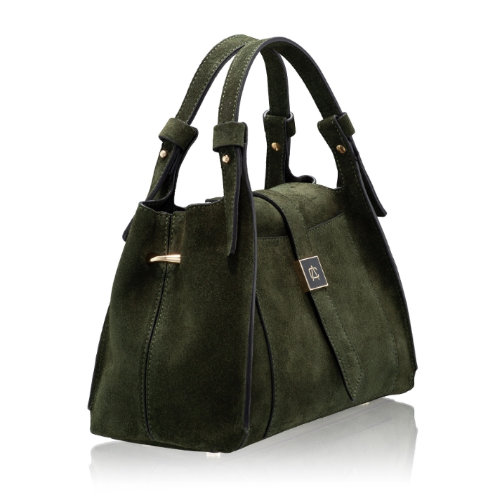 Geanta dama de Mana BLUMA 01 CROSTA VERDE