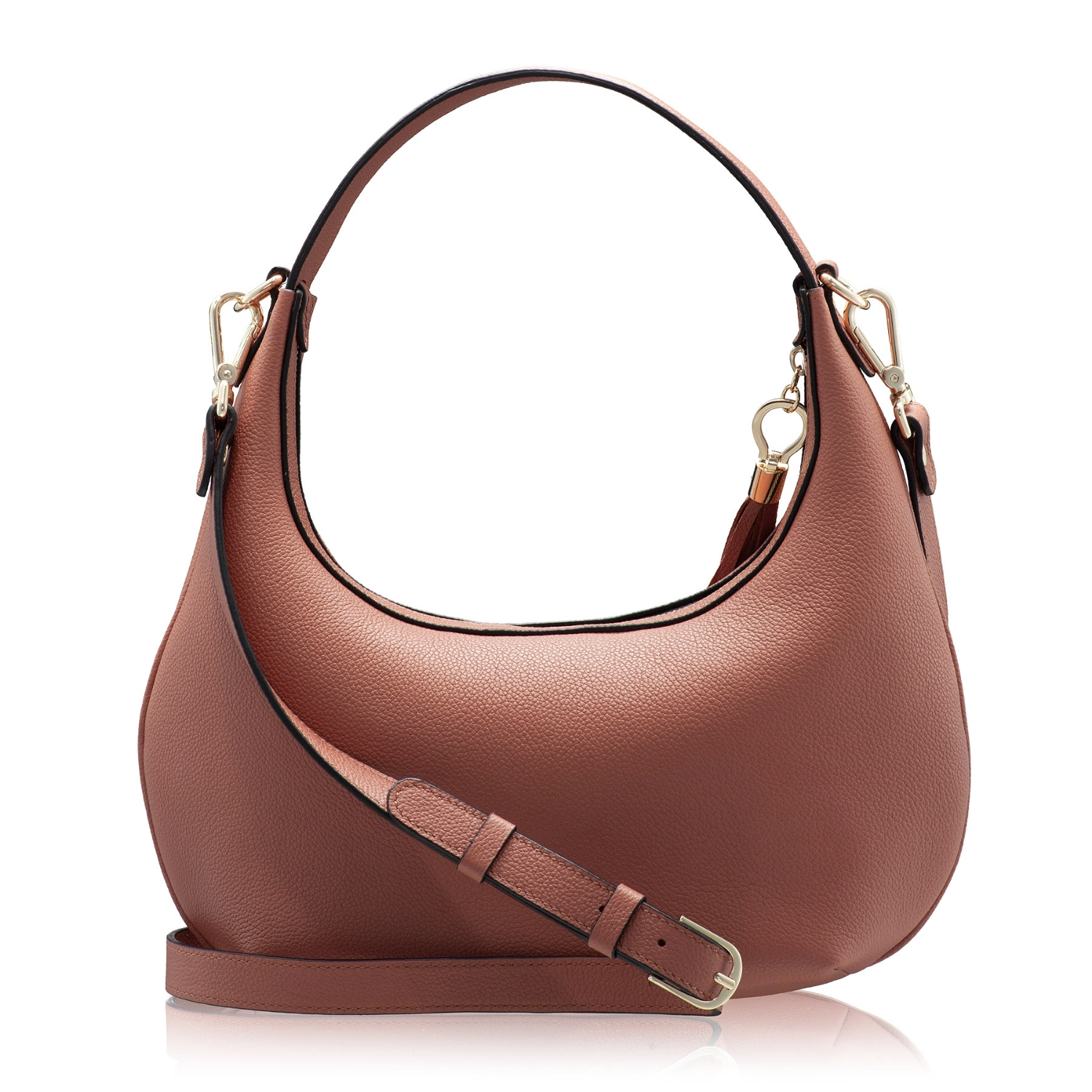 Picture of Women Leather Hand Bag  NORY 01 BOTTALATO FARD