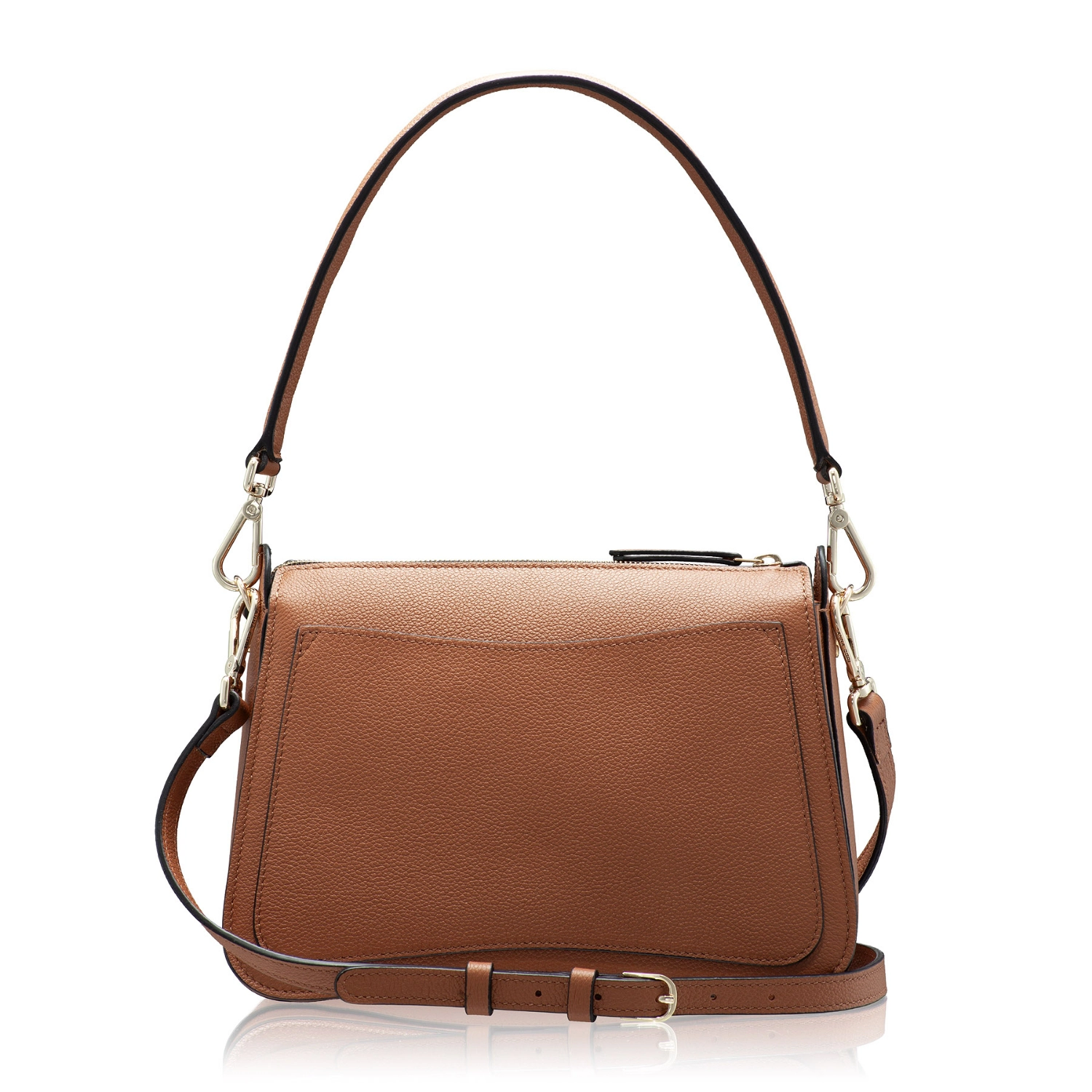 Imagine Geanta dama de mana BIANCA 03 BOTTALATO CUOIO