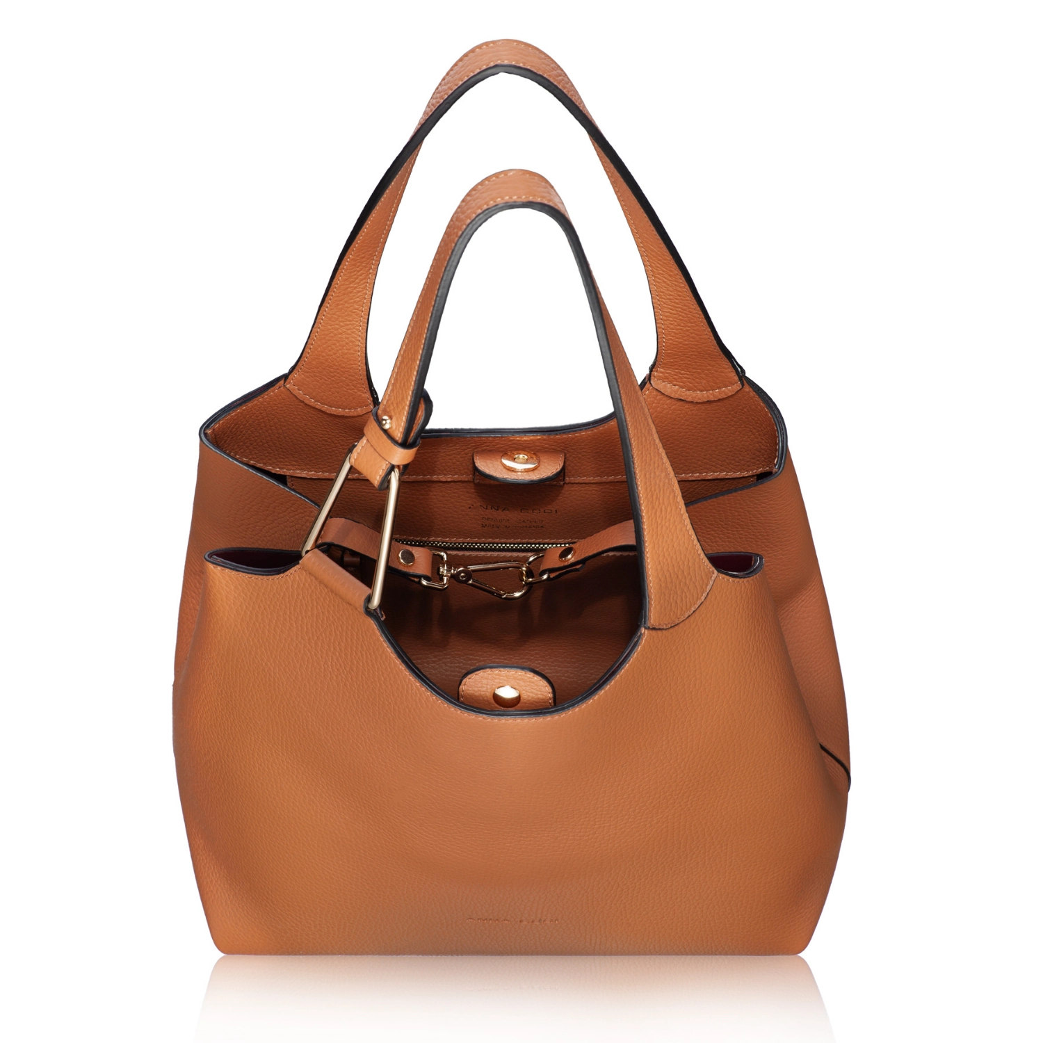 Imagine Geanta dama de umar DALIA 02 BOTTALATO CAMEL