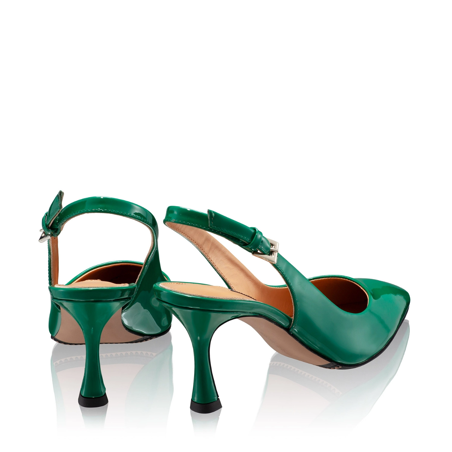 Imagine Pantofi Eleganti Dama 5728 Lac Verde