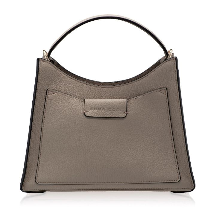 Imagine Geanta dama de mana HELEN 02 BOTTALATO TAUPE