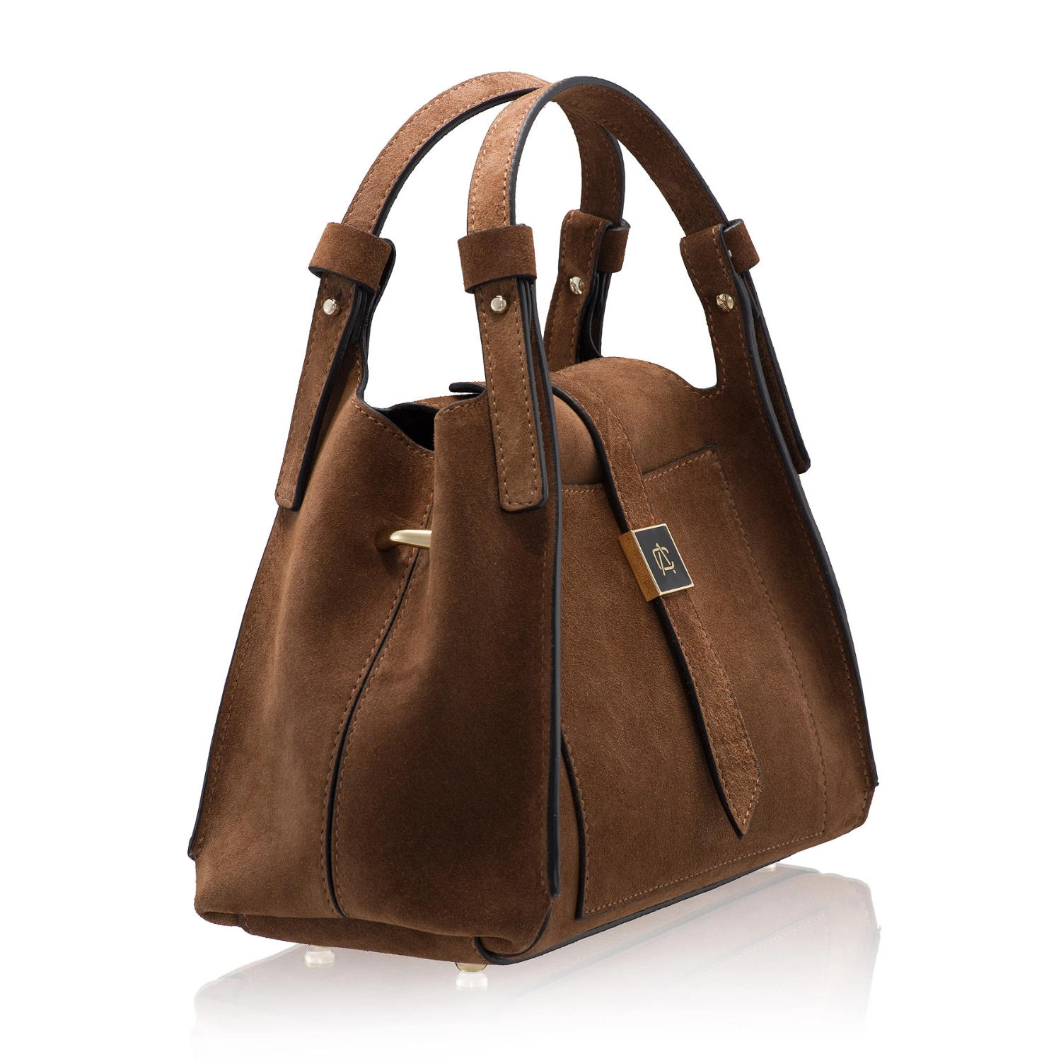 Imagine Geanta dama de Mana BLUMA 01 CROSTA TABACCO