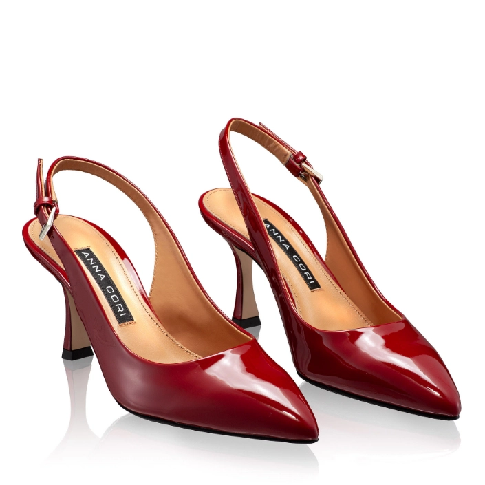 Pantofi Eleganti Dama 5728 Lac Bordo