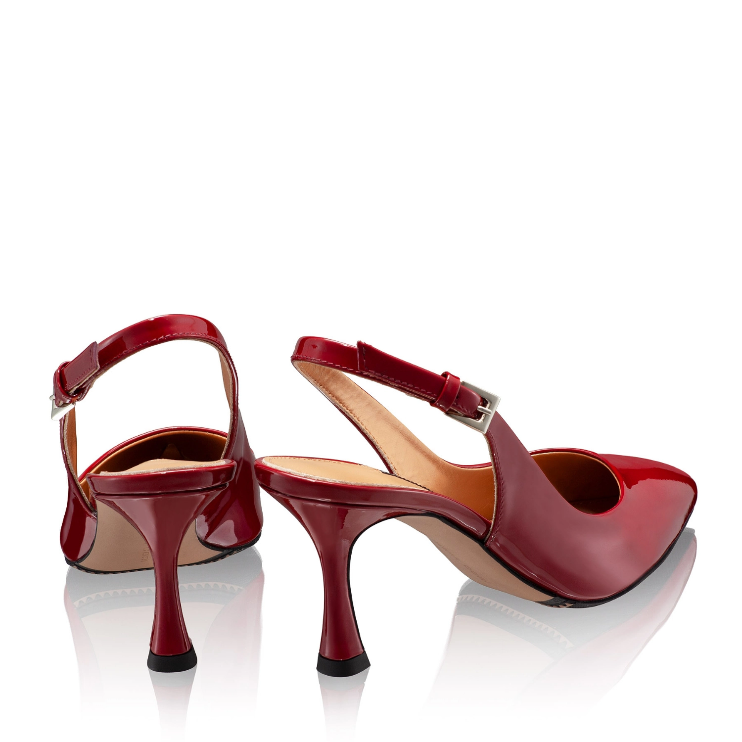 Imagine Pantofi Eleganti Dama 5728 Lac Bordo