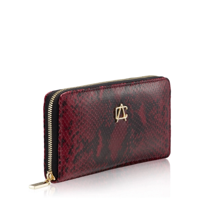 Portofel dama ARIA PITONE BORDO