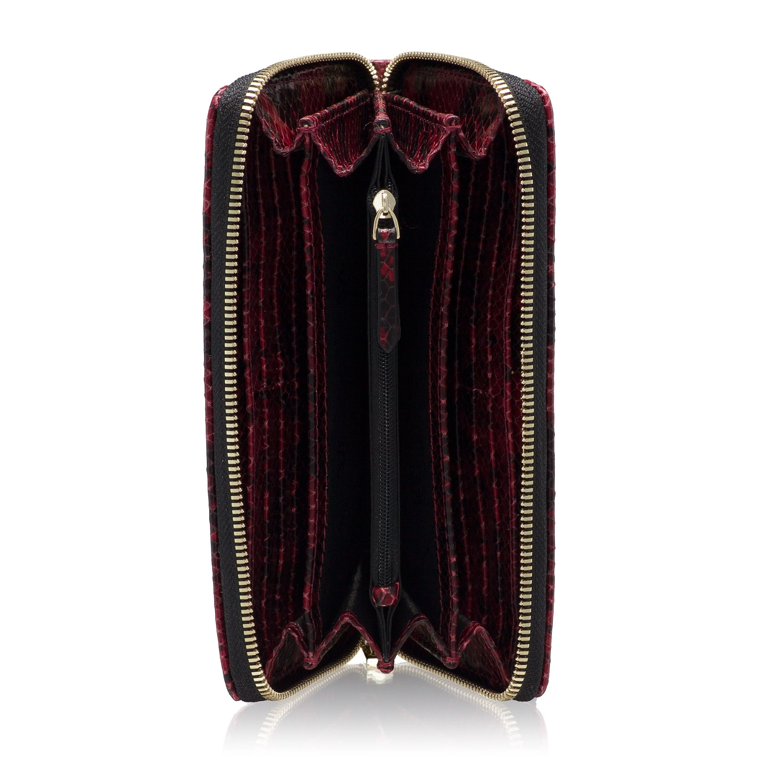 Picture of Leather wallet ARIA PITONE BORDO