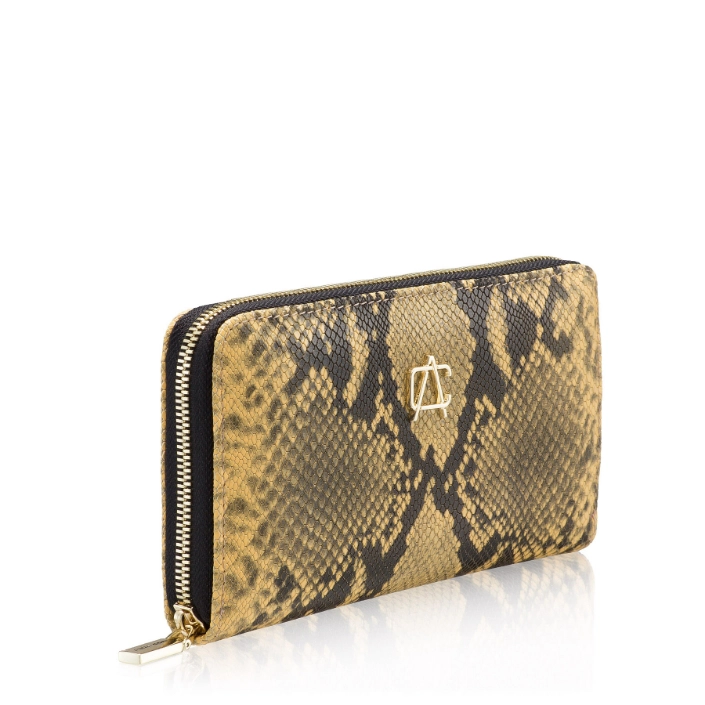 Portofel dama ARIA PITONE GALBEN