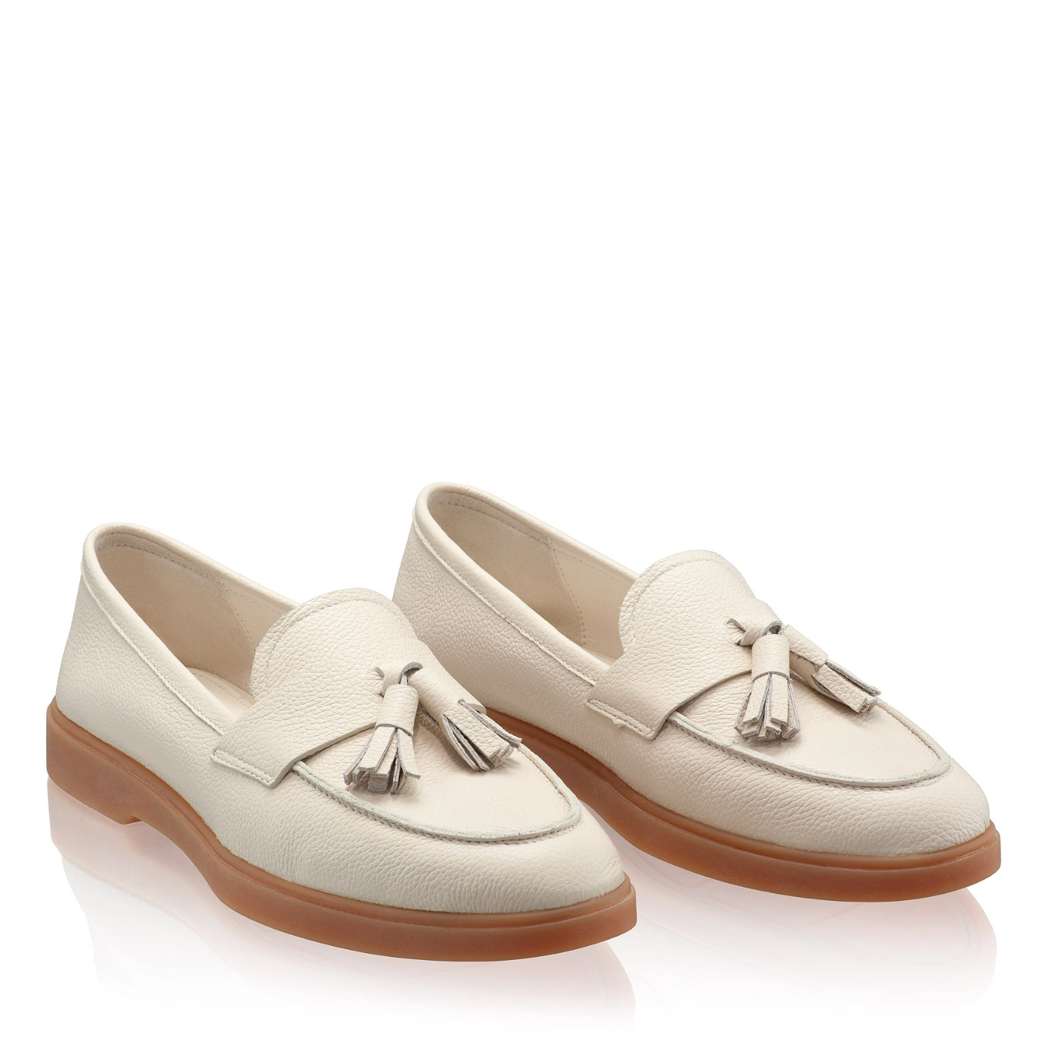 Picture of Women Casual Loafers 7517 Bottalato Panna