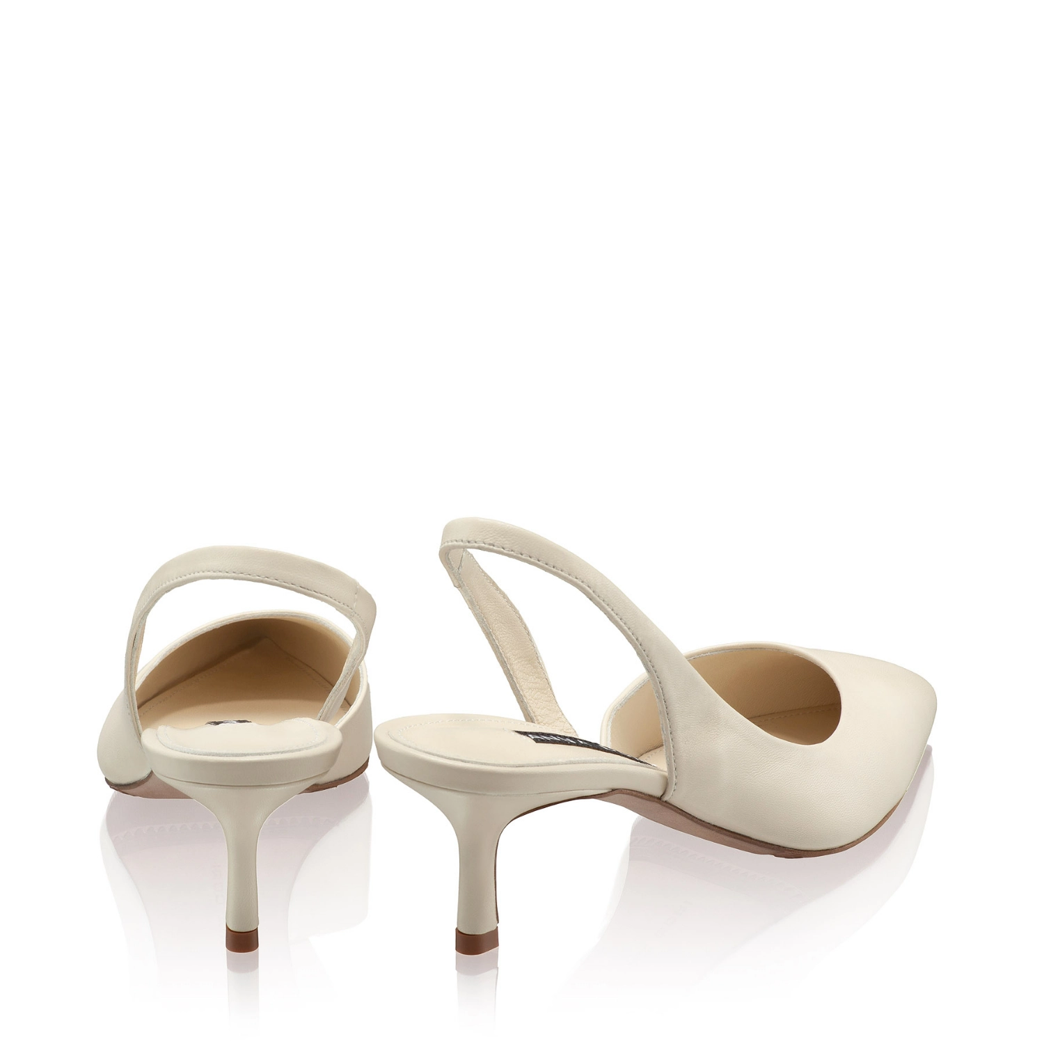 Imagine Pantofi Decupati Dama 8064 Vitello Panna