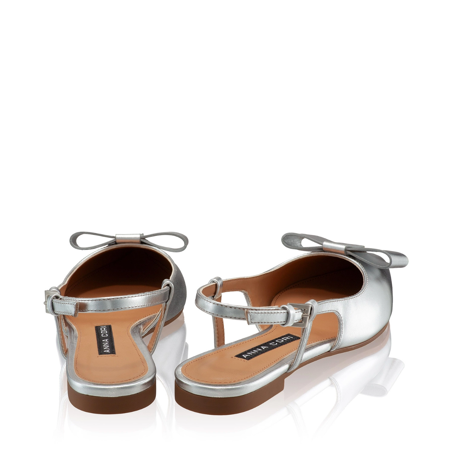 Imagine Pantofi Casual Dama 7528 Laminato Argento