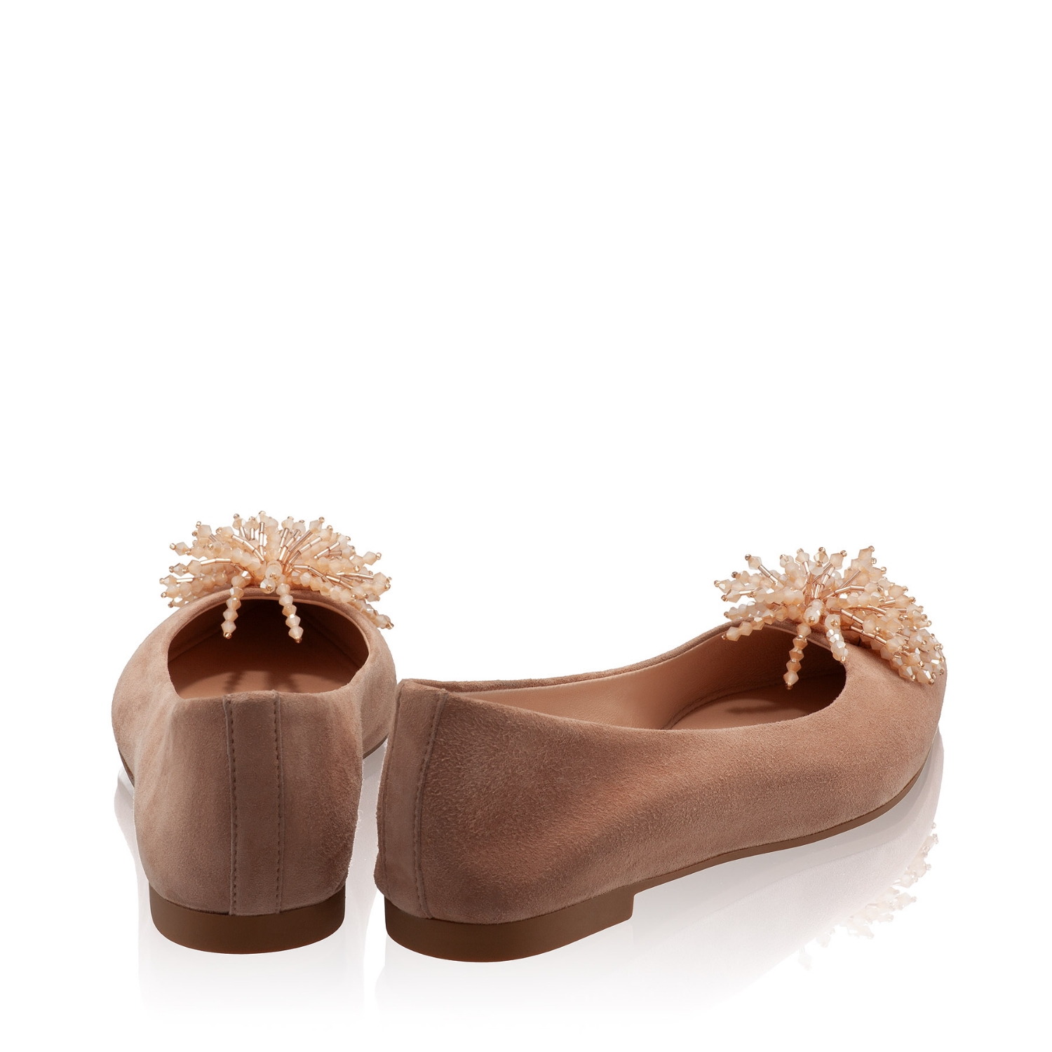 Picture of Women Ballerina Flats 8362 Camoscio Fard