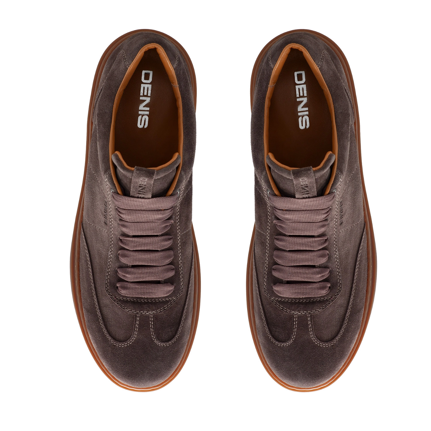 Picture of Men Suede Leather Sport Shoes 7610 Crosta Tortora